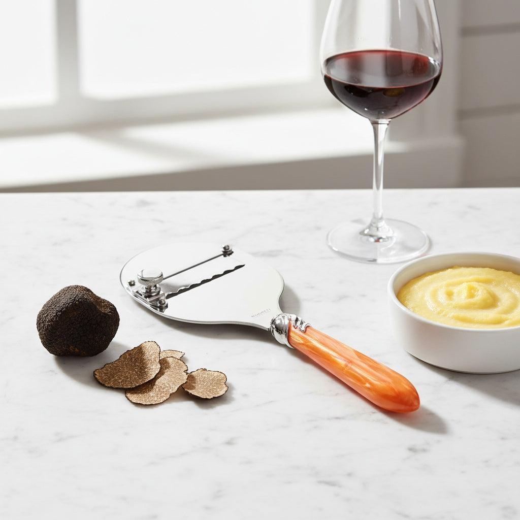 Falabella Brilliant Truffle Shaver / Slicer - Tangerine-Casa Bugatti USA