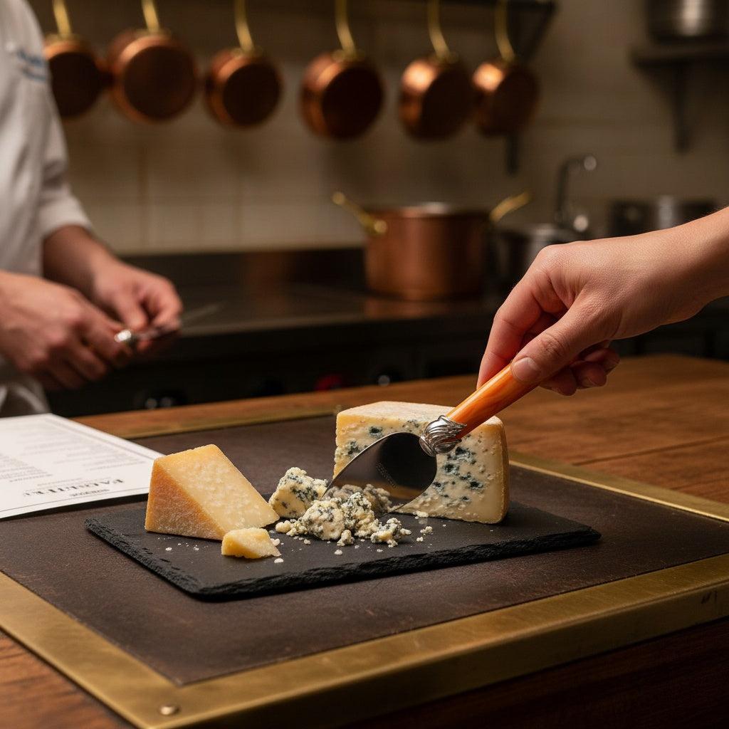 Falabella Brilliant Parmesan Cheese Knife - Tangerine