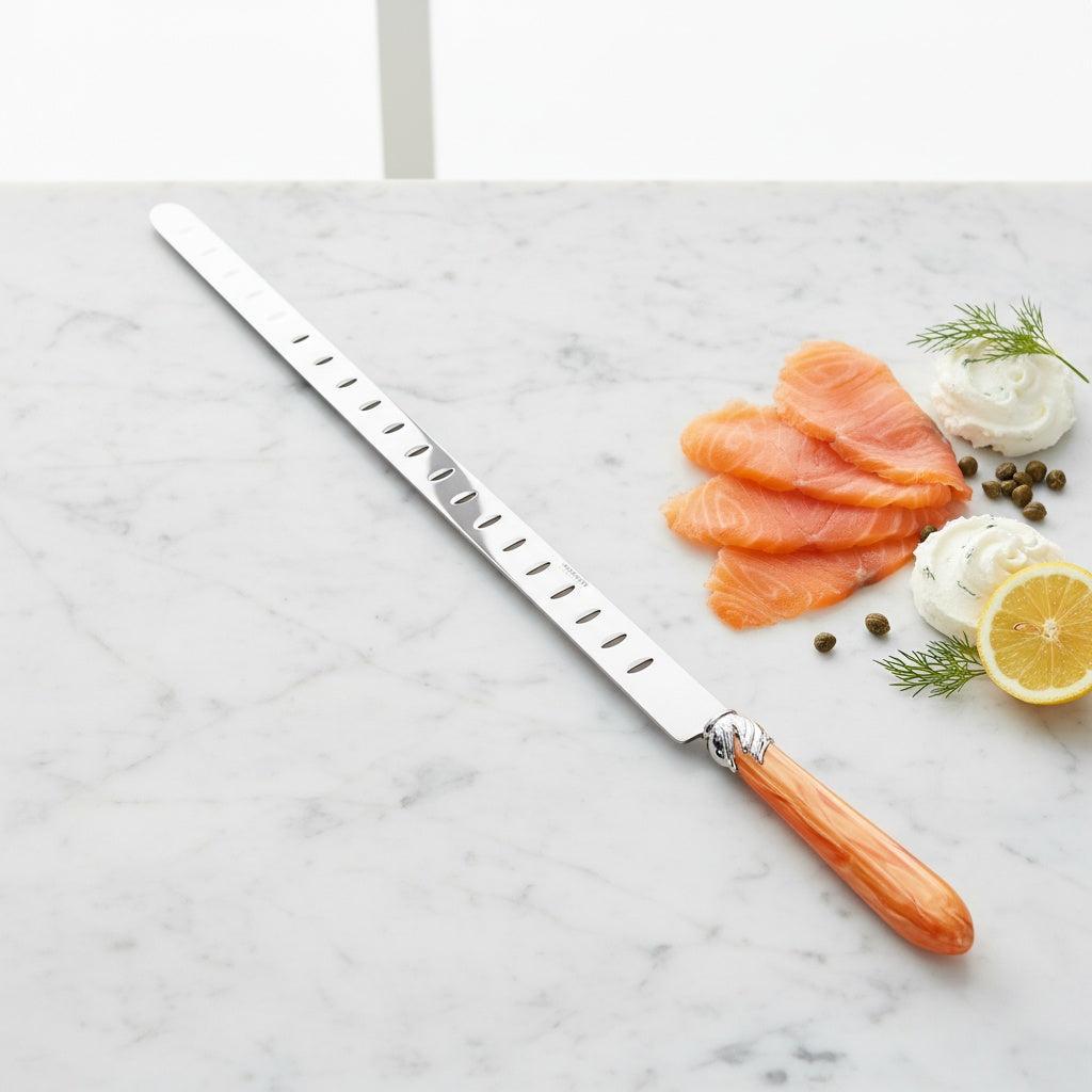 Falabella Brilliant Salmon Knife 40 cm (15.75 inch) - Tangerine-Casa Bugatti USA