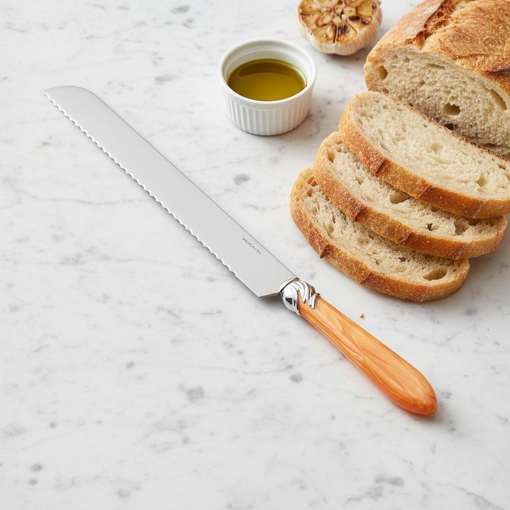 Falabella Brilliant Bread Knife - Tangerine-Casa Bugatti USA