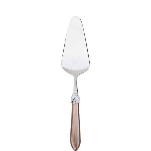 Falabella Brilliant Cake Server, Taupe — Casa Bugatti