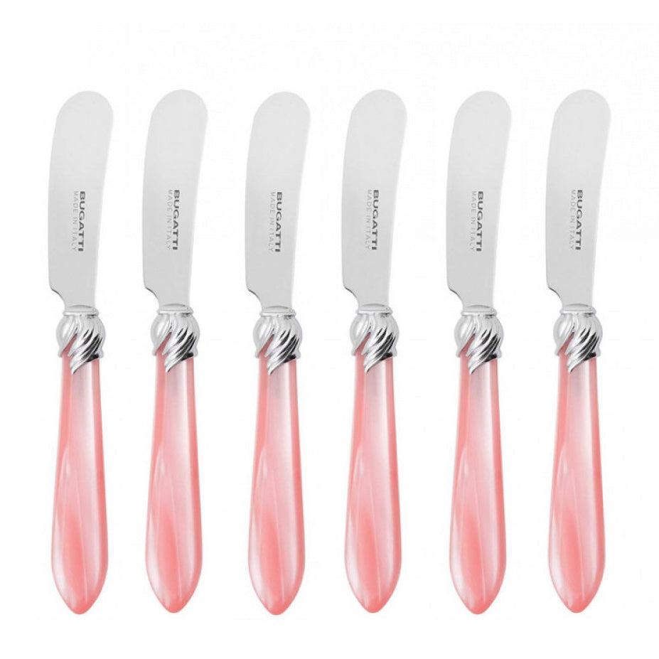 Falabella Spreader / Butter Knife Set - PINK-Casa Bugatti USA