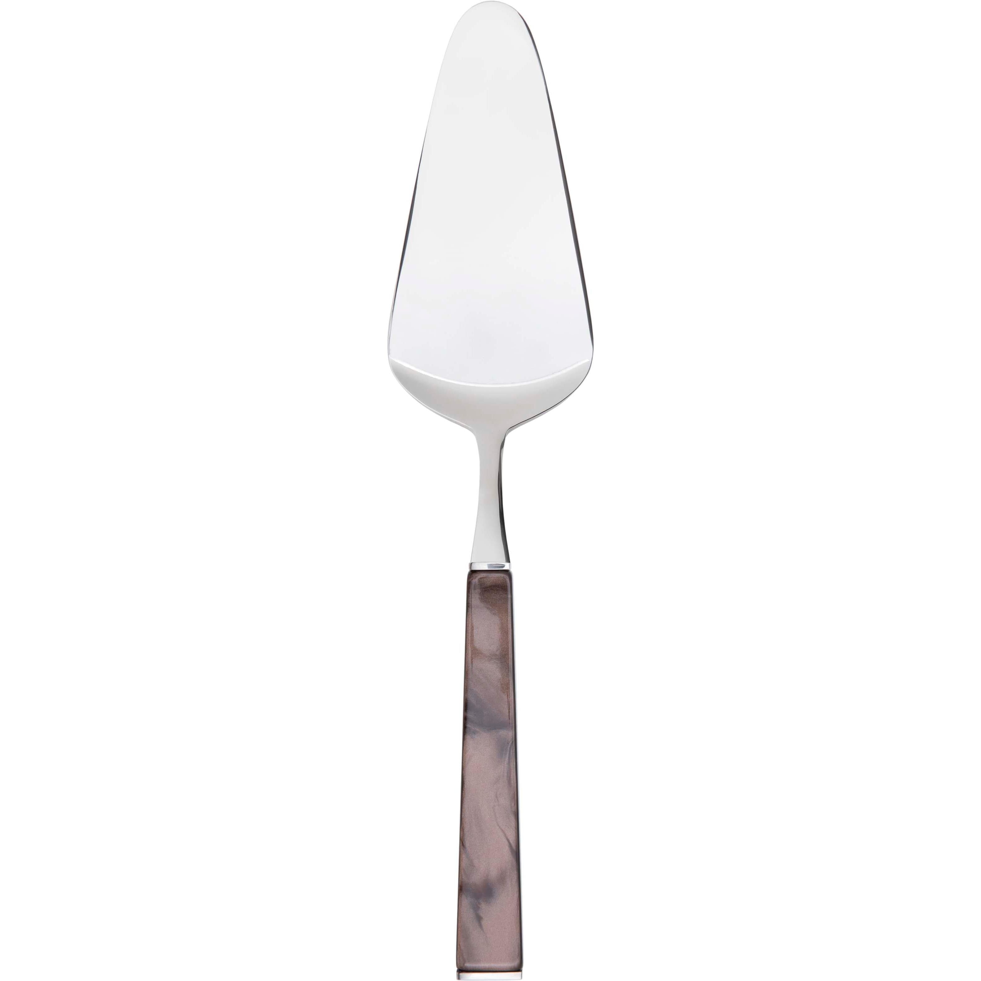 GEOM Cake Server - Chocolate-Casa Bugatti USA