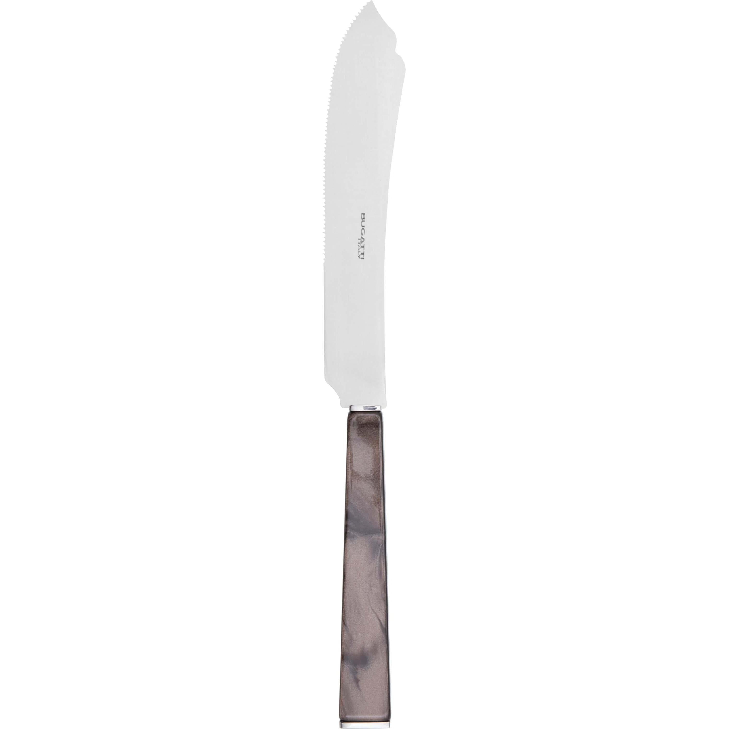 GEOM Cake Knife 28 cm (11.02 Inch) - Chocolate