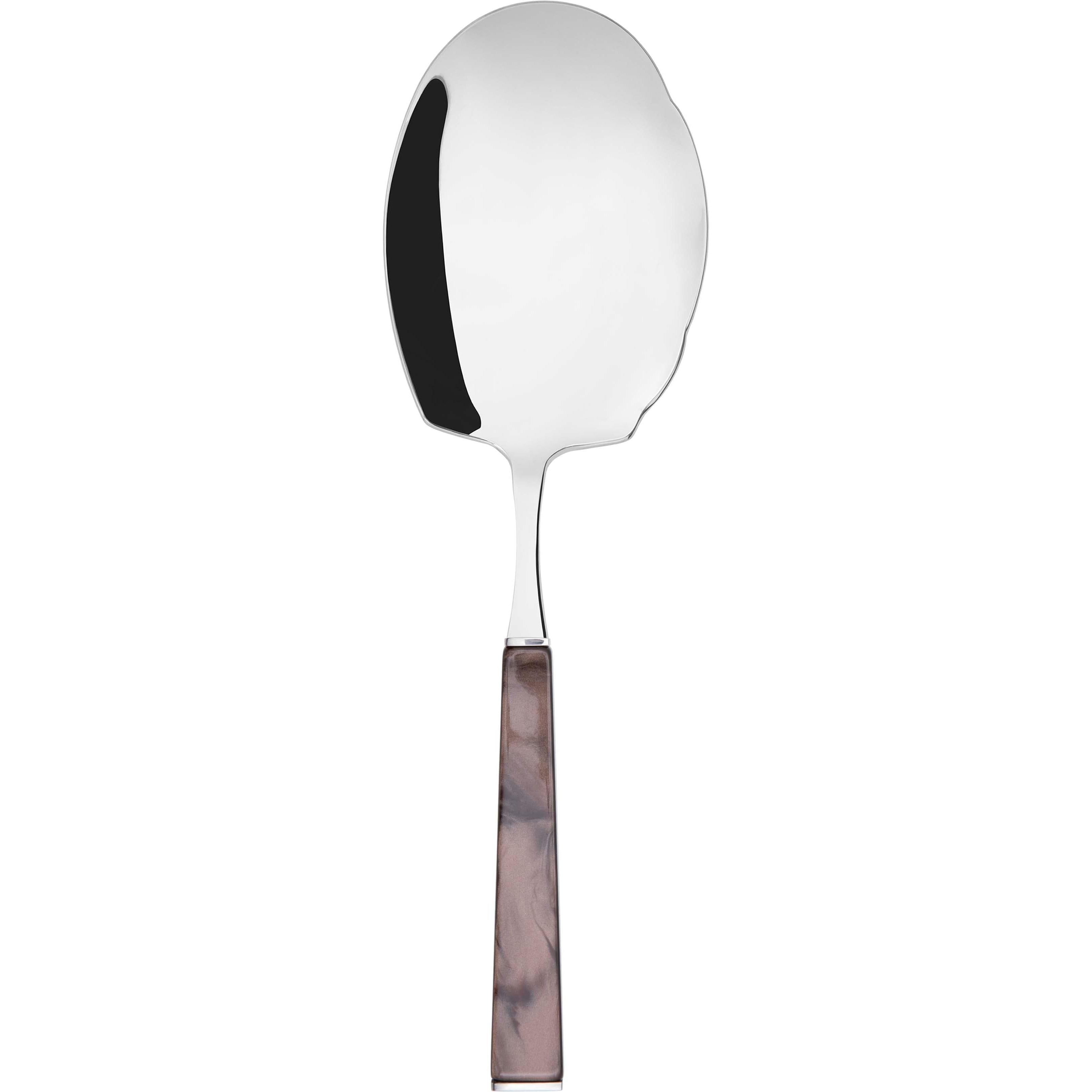 GEOM Kebab Serving Spoon - Chocolate-Casa Bugatti USA