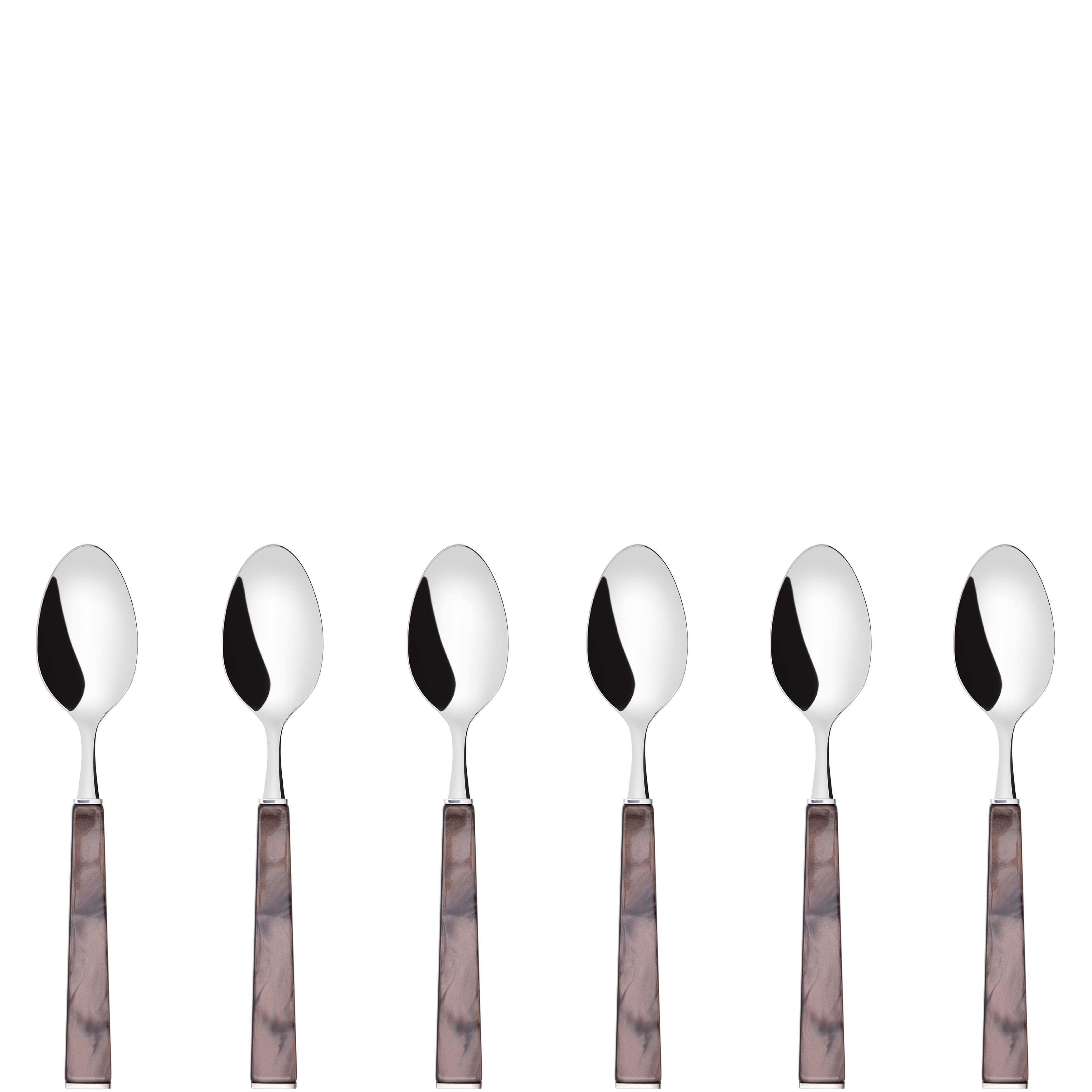 GEOM Coffee Spoon Set in Gift Box - Chocolate