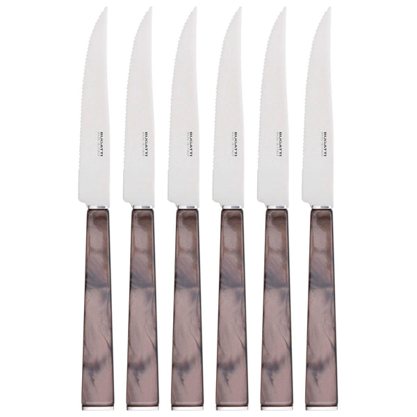 GEOM Steak Knives Set, Chocolate — Casa Bugatti