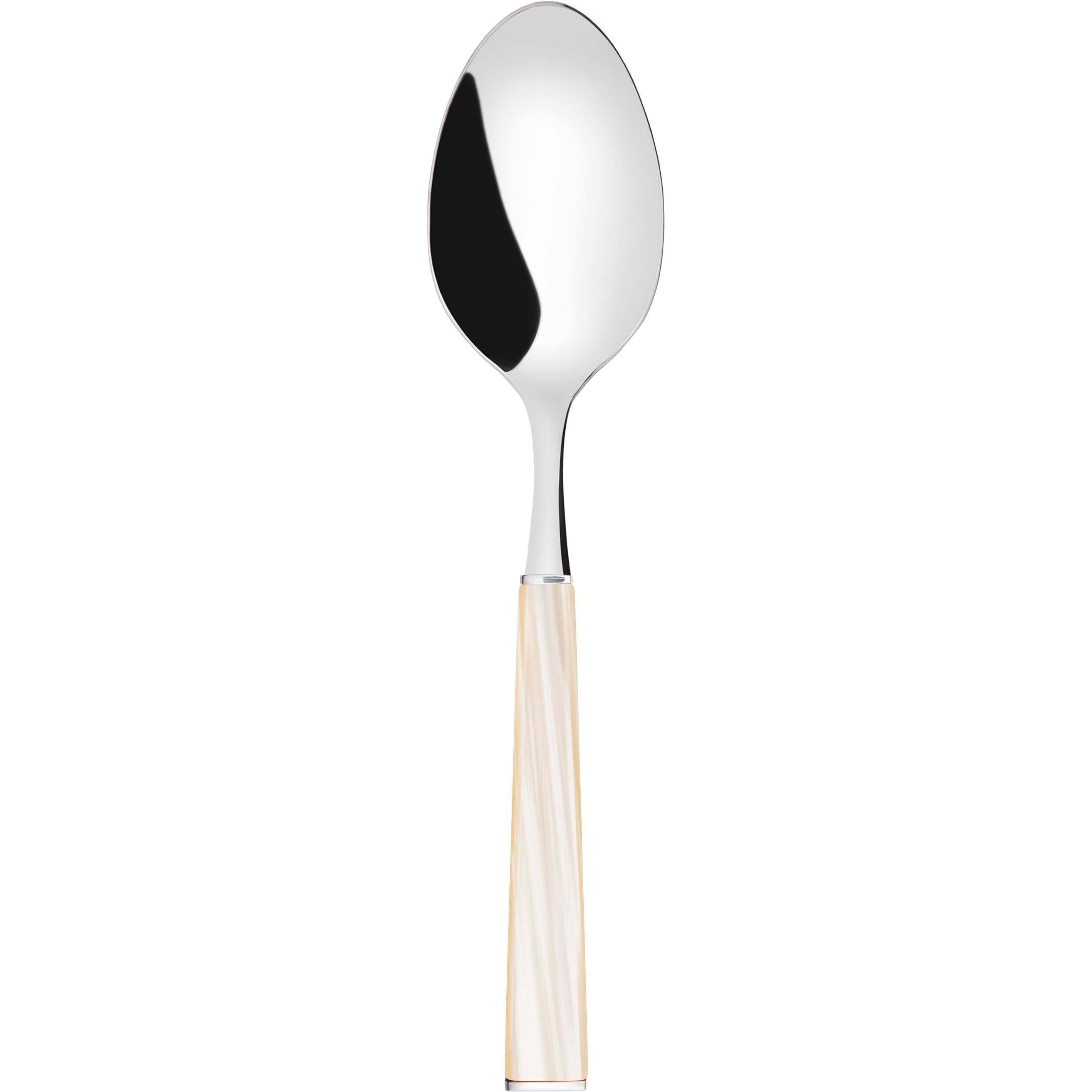 GEOM Serving Spoon - Ivory