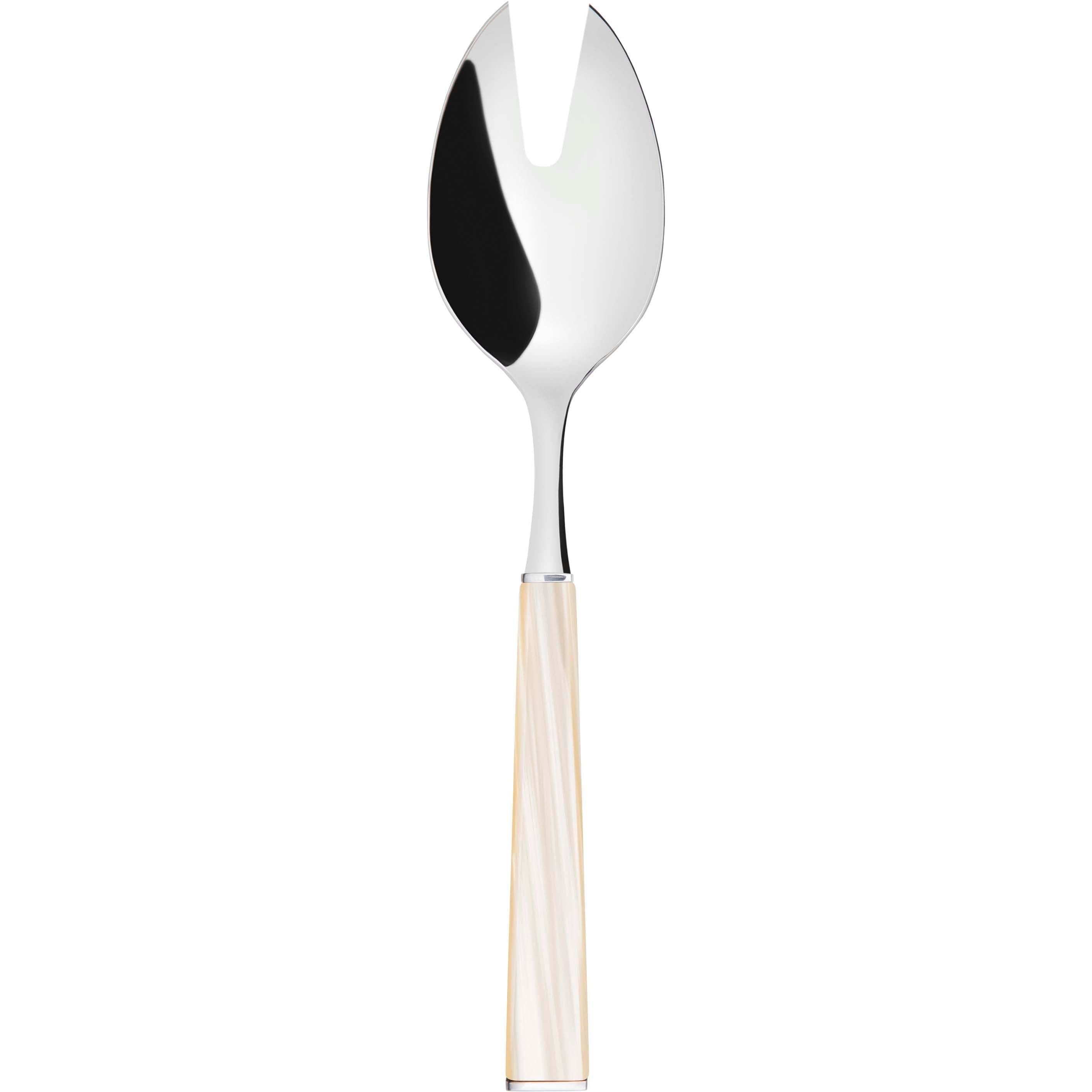 GEOM Salad Serving Fork - Ivory