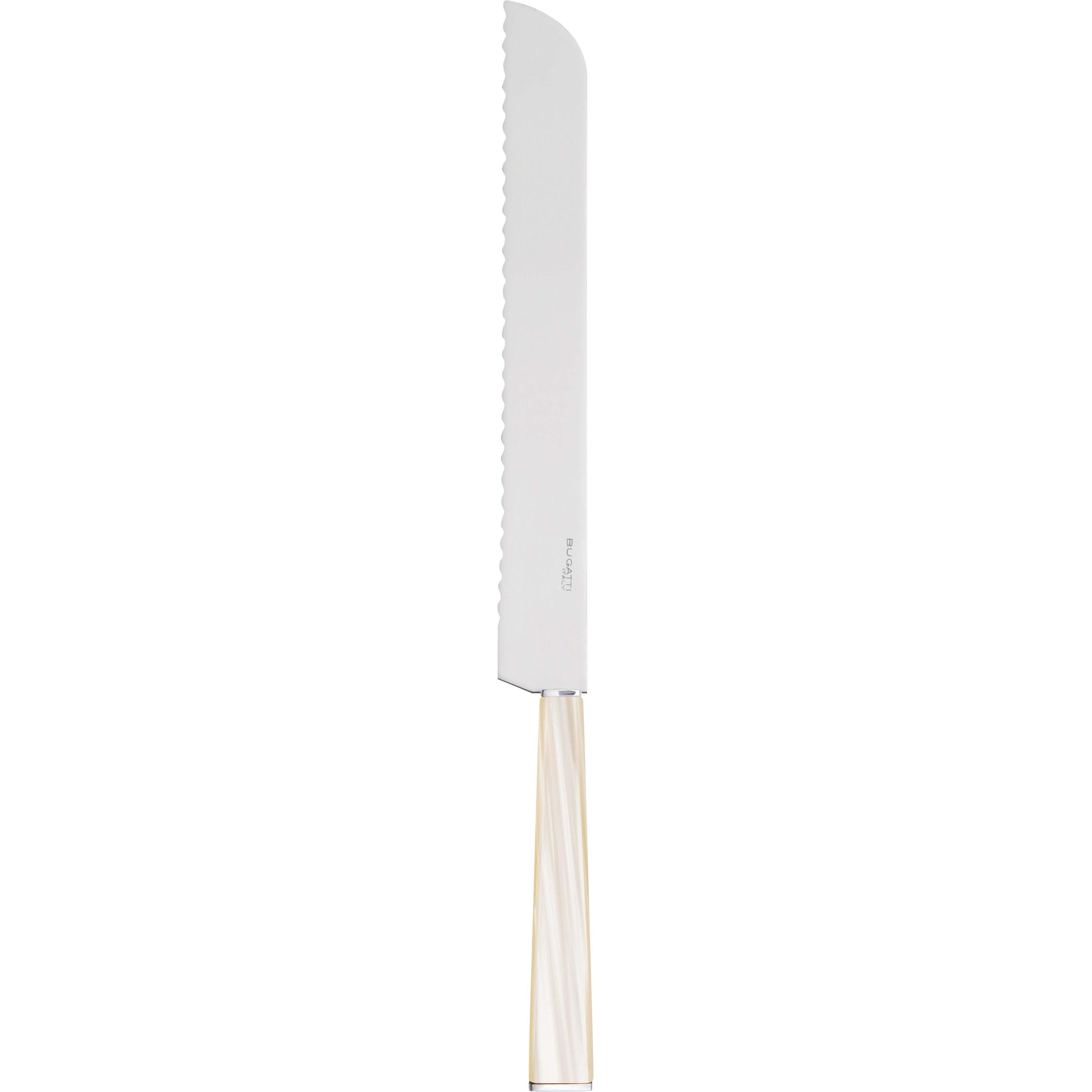 GEOM Bread Knife - Ivory