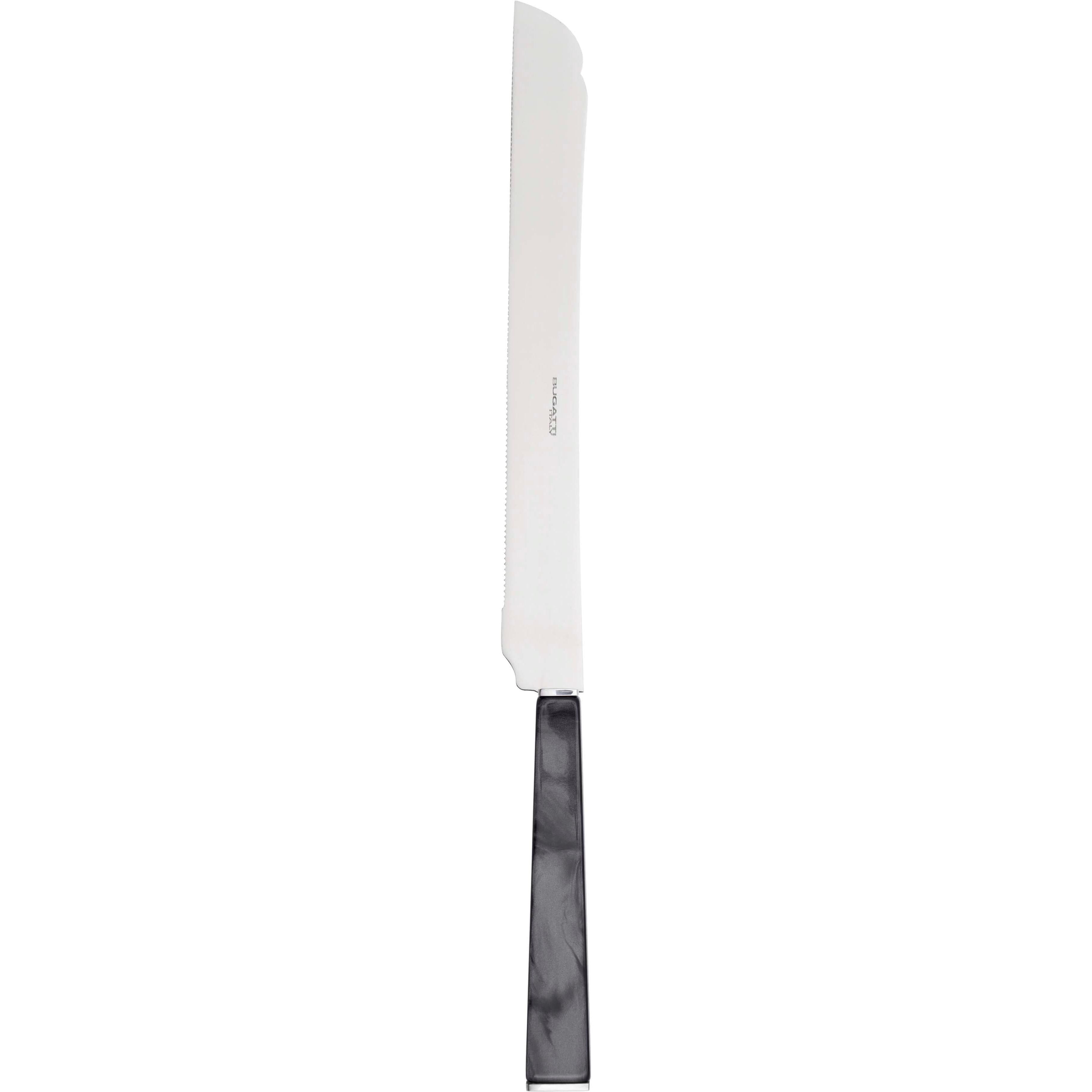 GEOM Long Cake Knife 32 cm (12.60 Inch) - Charcoal