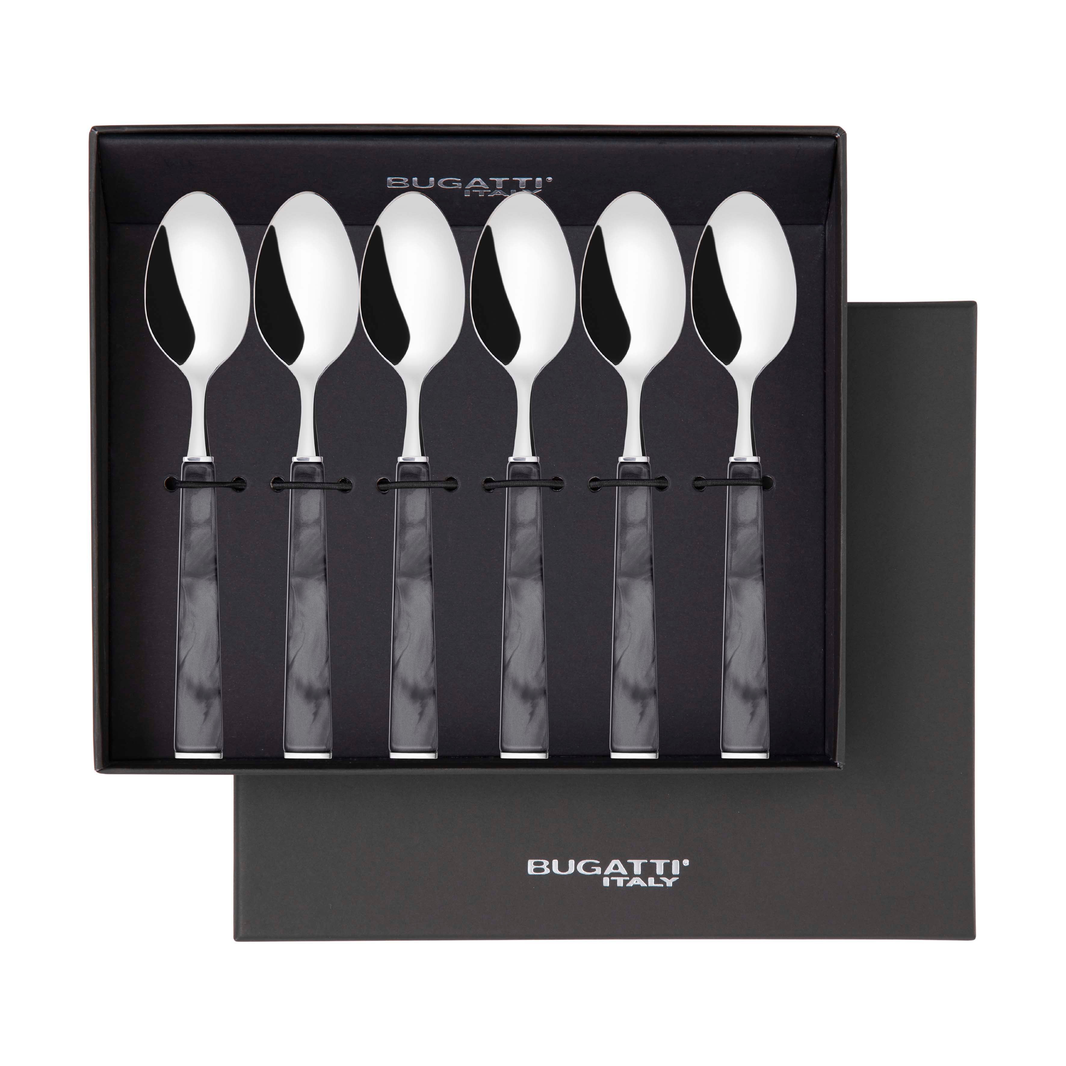 GEOM Coffee Spoon Set in Gift Box - Charcoal