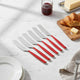 Glamour Spreader / Butter Knife Set - Red