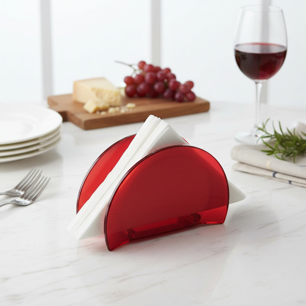 Glamour Napkin Holder red