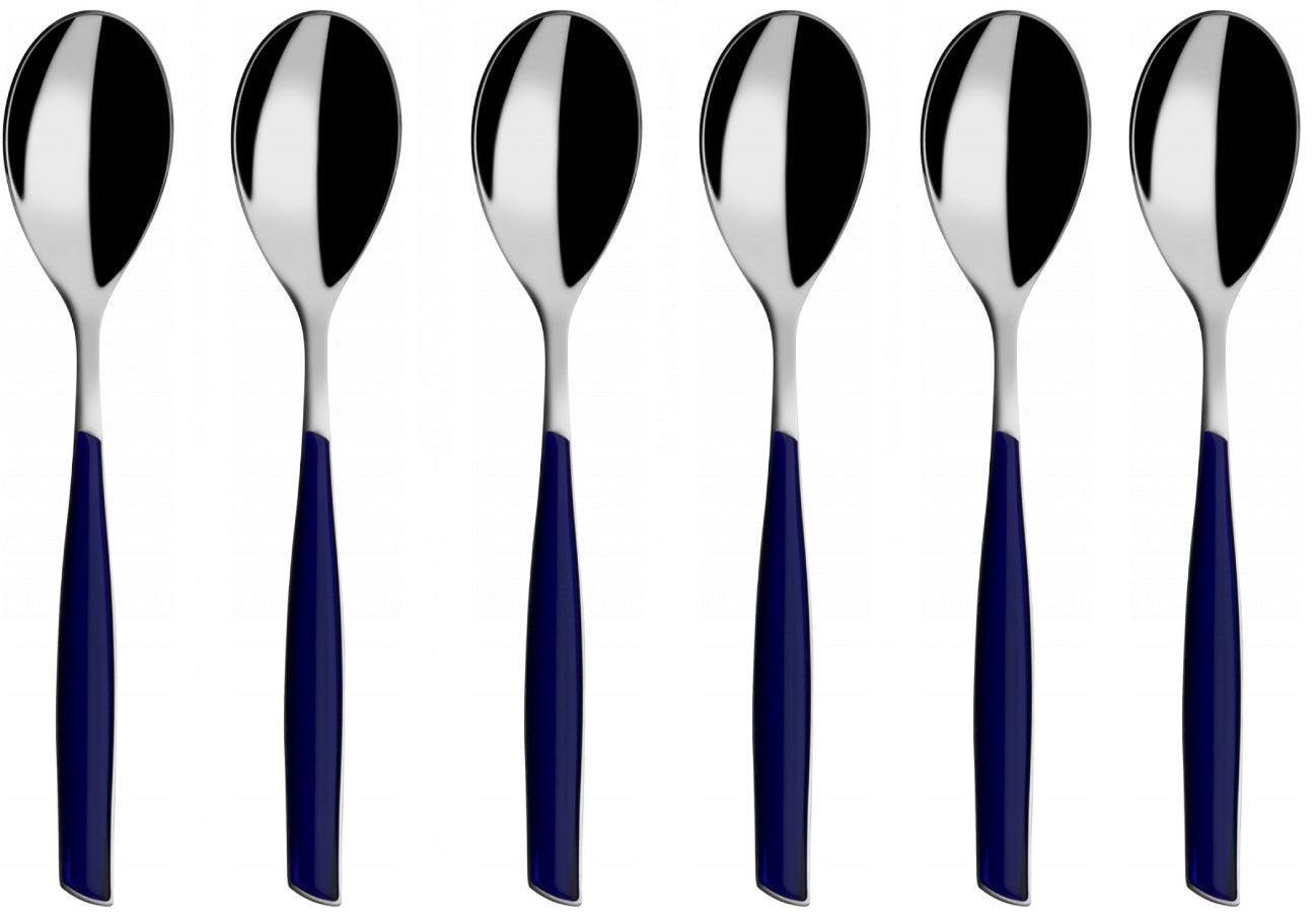 Glamour Table Spoons Set navy blue