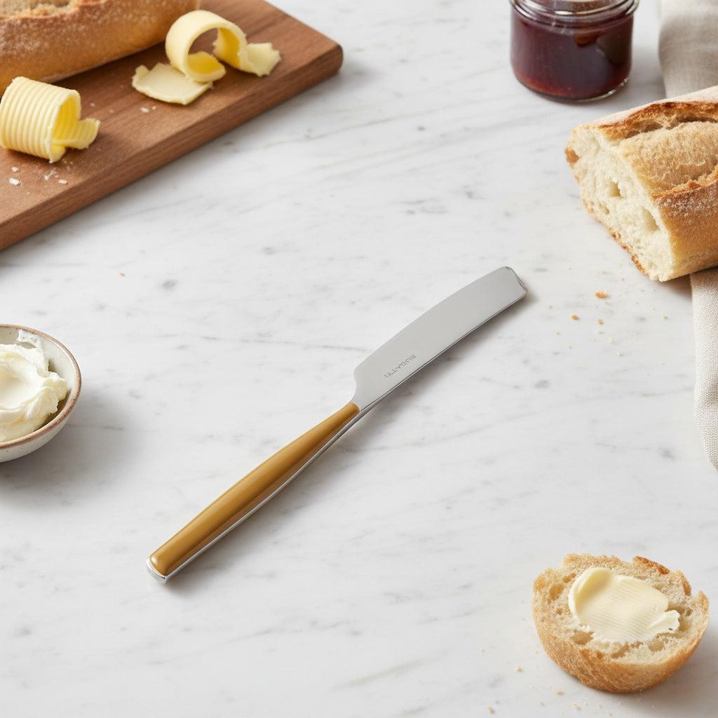 Glamour Spreader / Butter Knife Set - Brown-Casa Bugatti USA