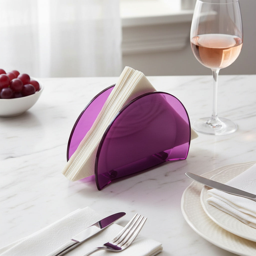 Glamour Napkin Holder lilac
