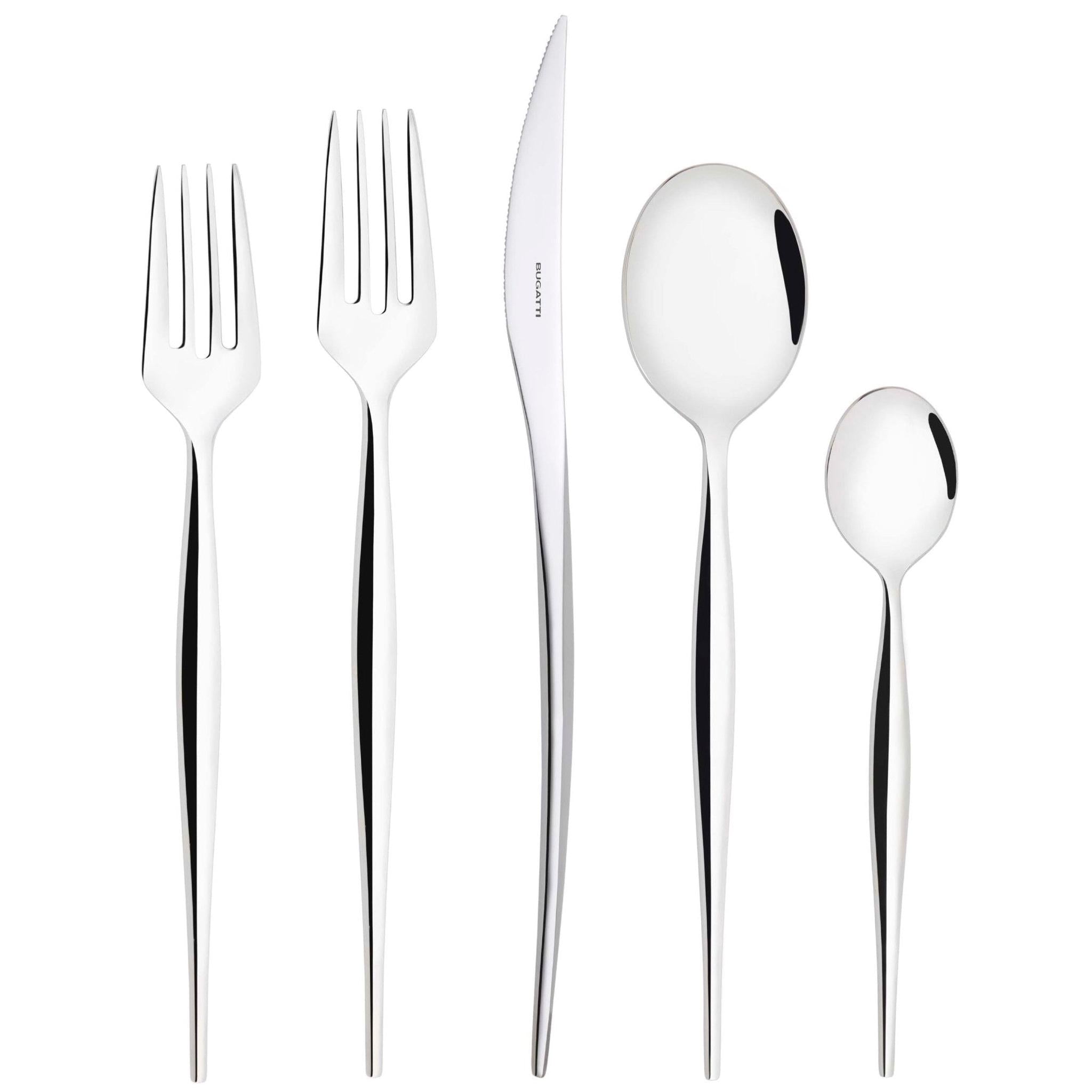 Natura Stainless Steel Piece Place Setting — Casa Bugatti