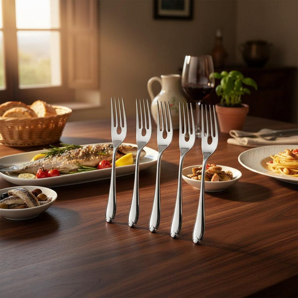 VENEZIA 6 Piece Fish Forks Set
