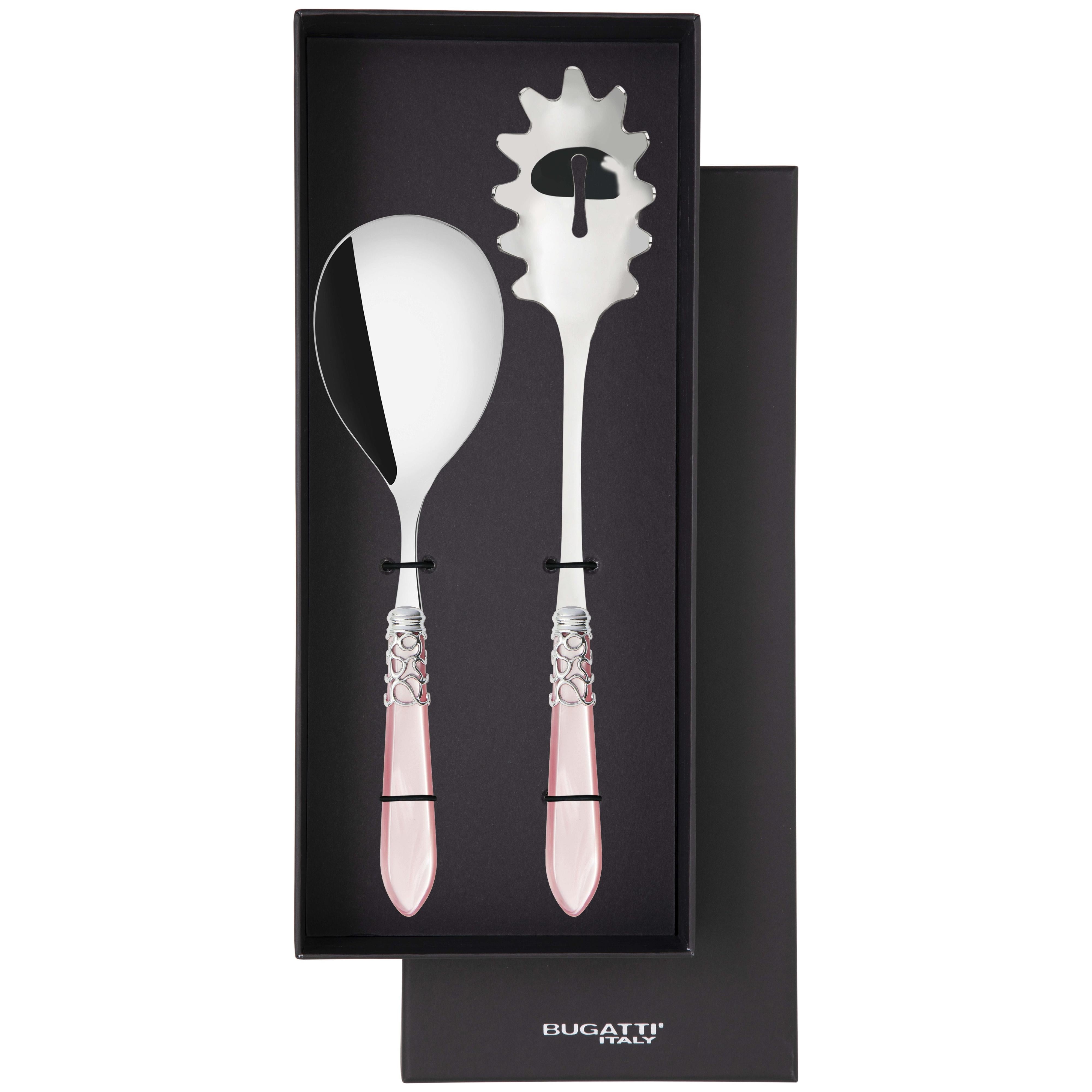 Melodia Brilliant 2 Piece Pasta Set in gift box - pink