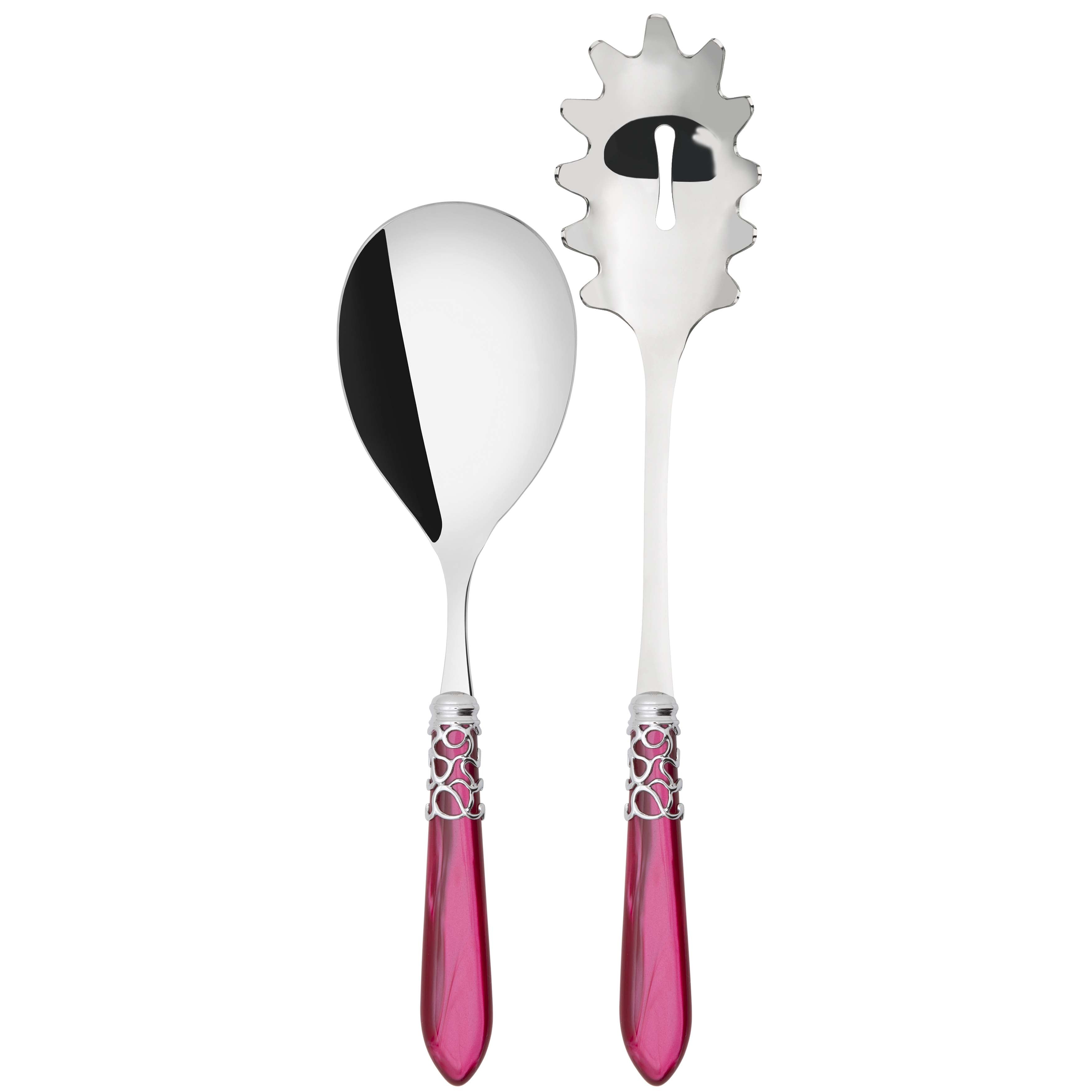 Melodia Brilliant 2 Piece Pasta Set in gift box - raspberry