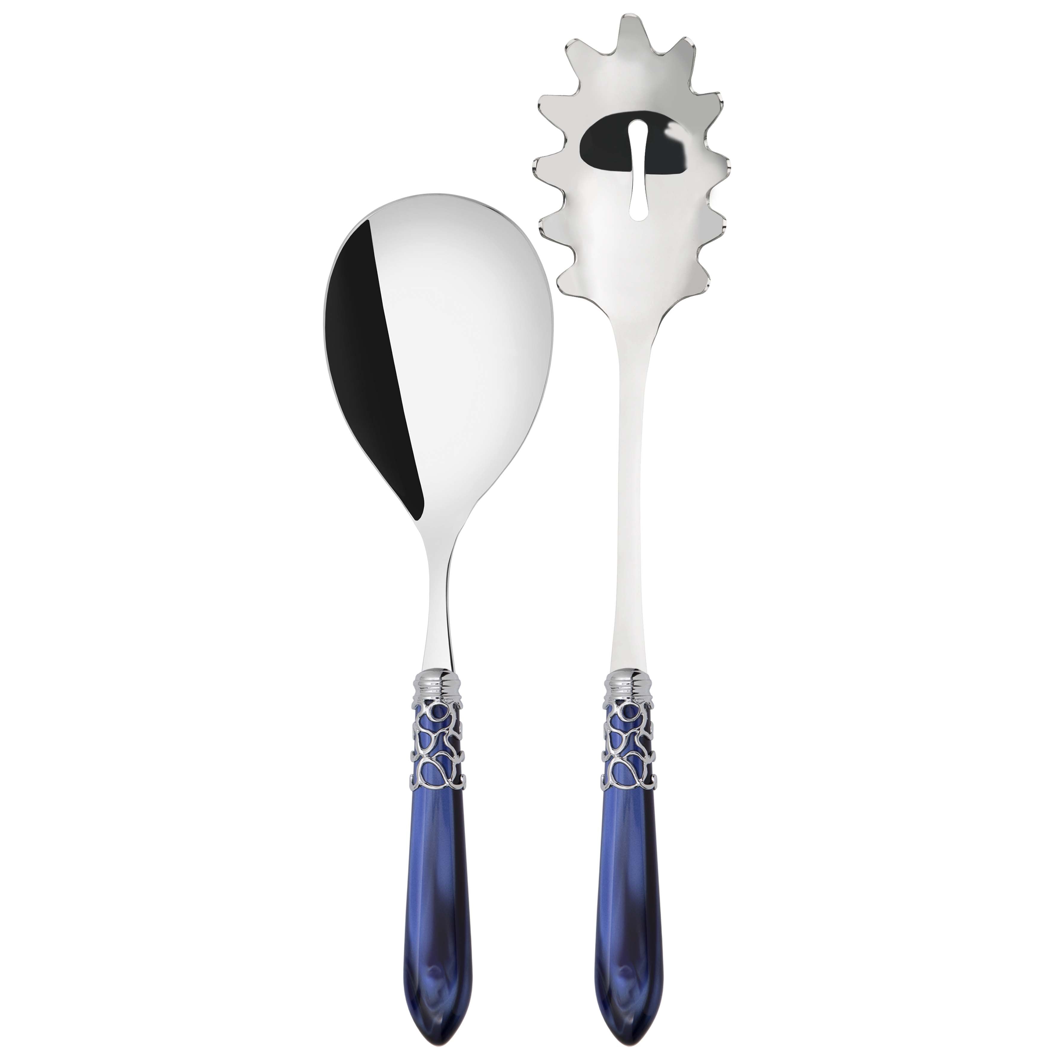 Melodia Brilliant 2 Piece Pasta Set in gift box - royal blue