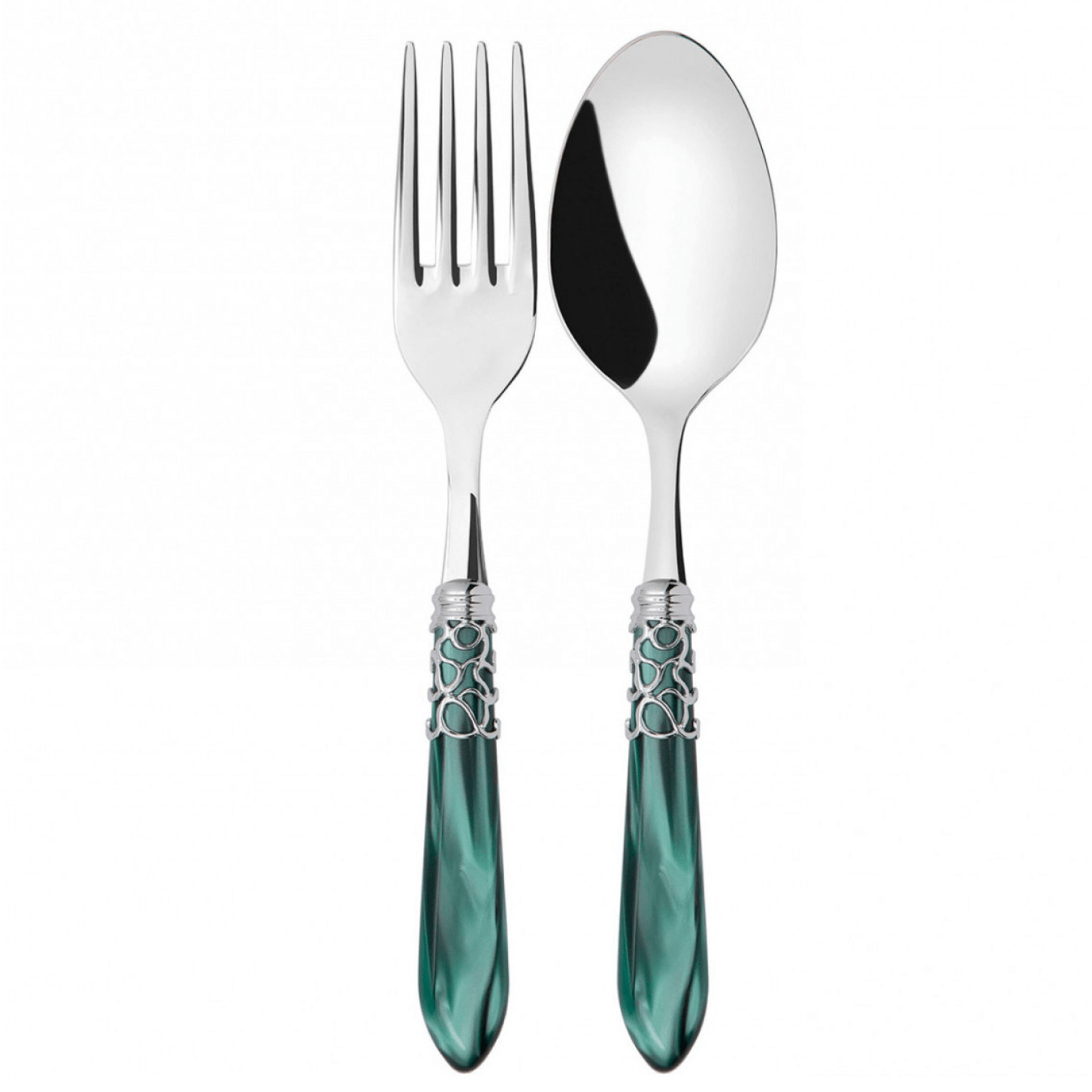 Melodia 2 Piece Serving Set green-Casa Bugatti USA