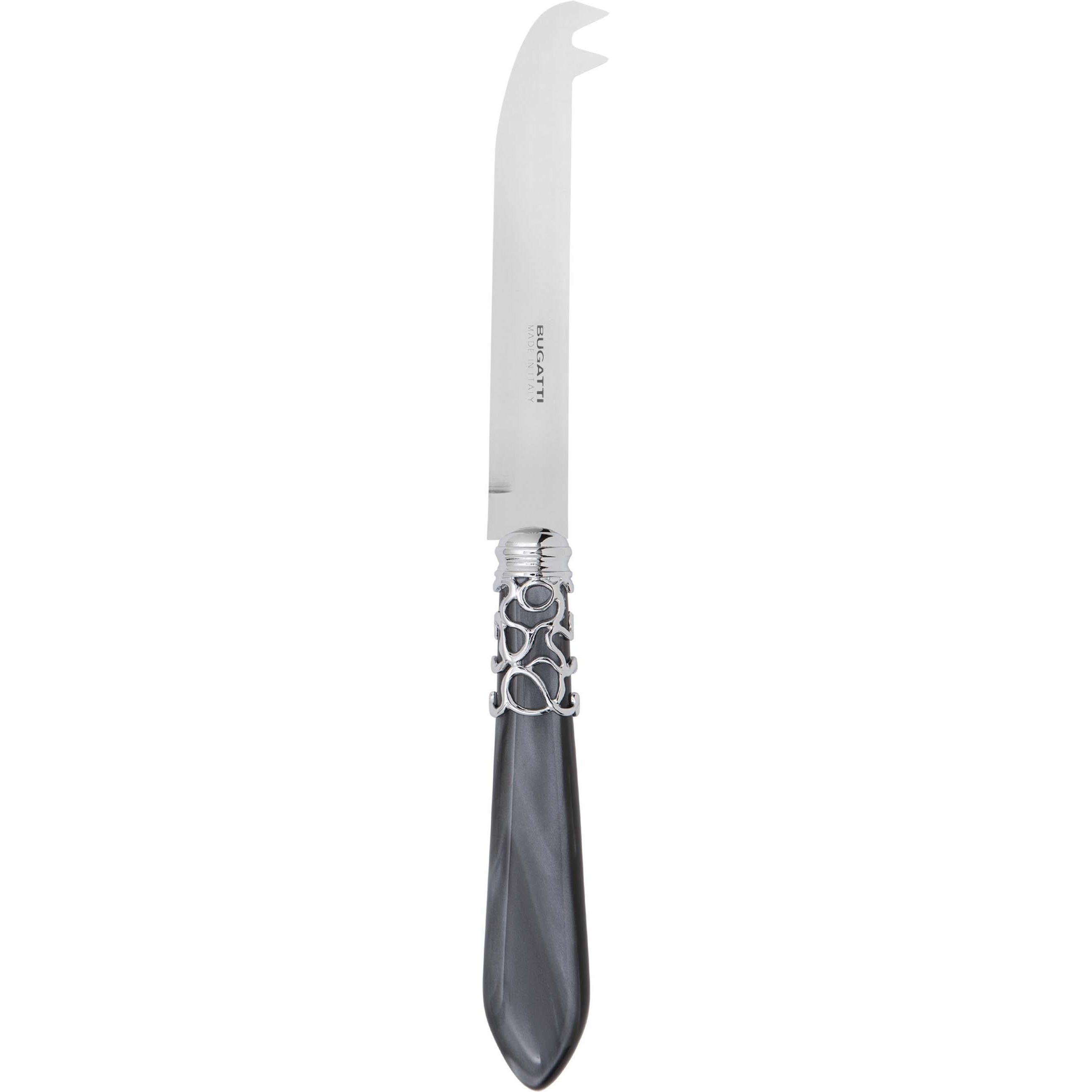 Melodia Brilliant 2 point "deer" cheese Knife - charcoal
