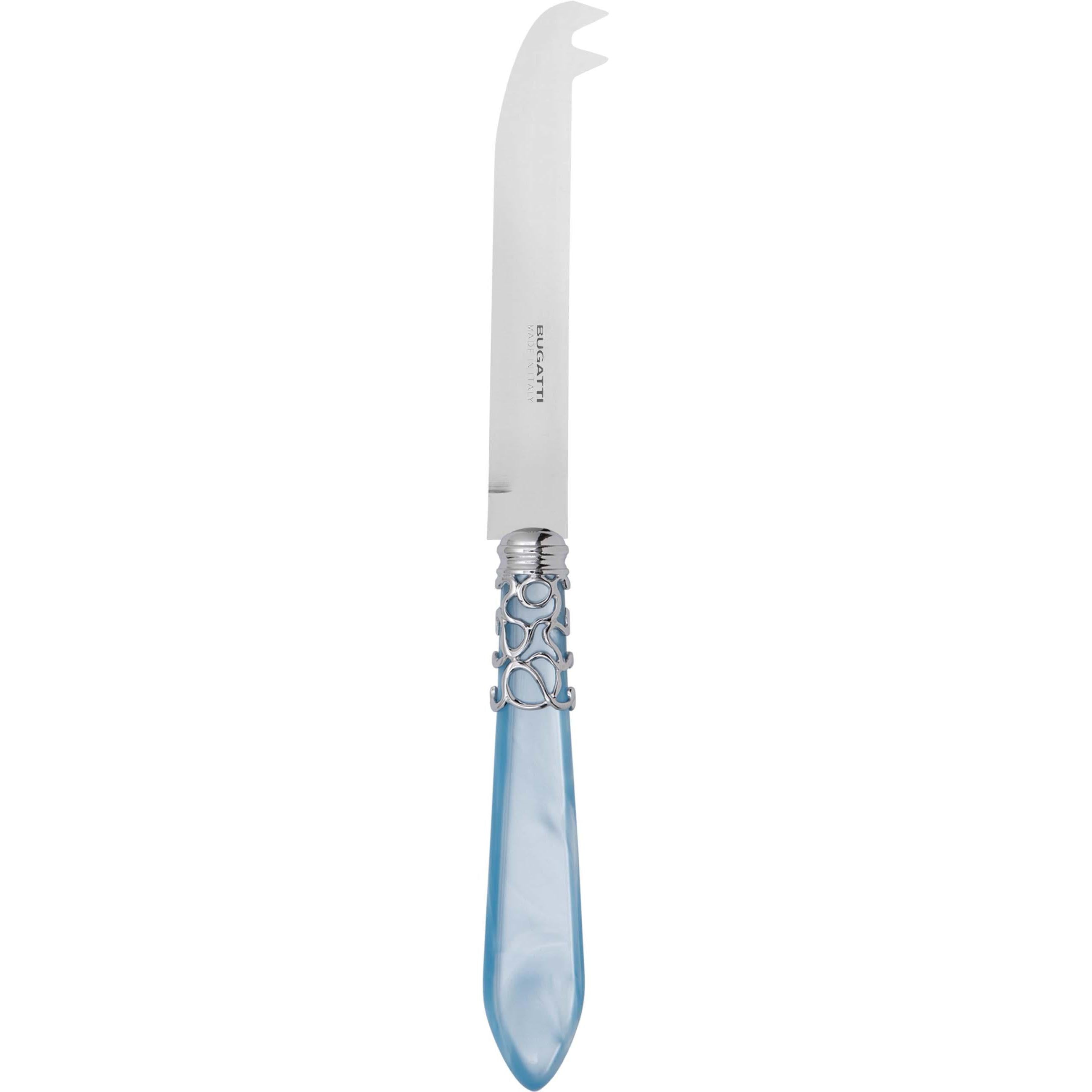 Melodia Brilliant 2 point "deer" cheese Knife - sky blue