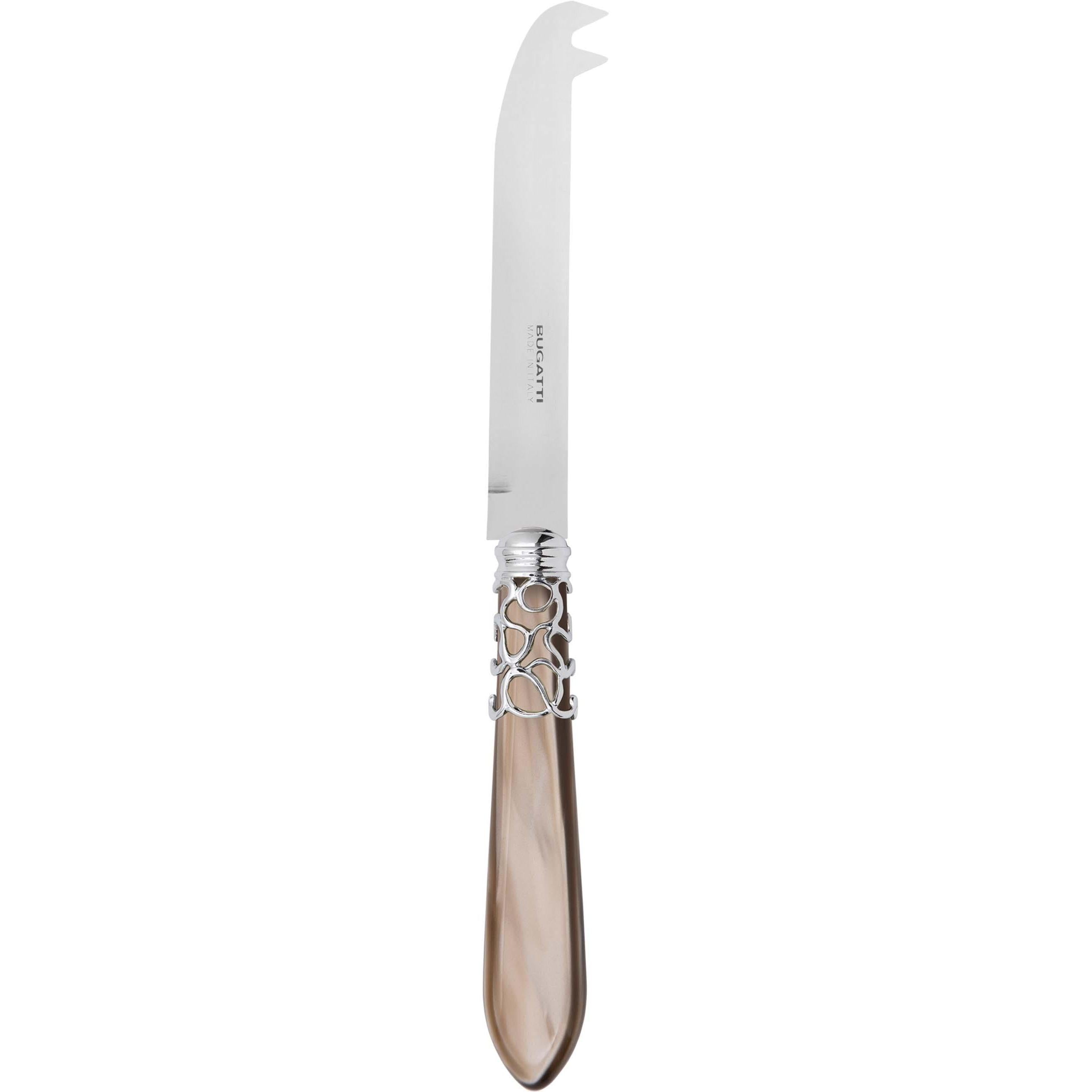 Melodia Brilliant 2 point "deer" cheese Knife - taupe