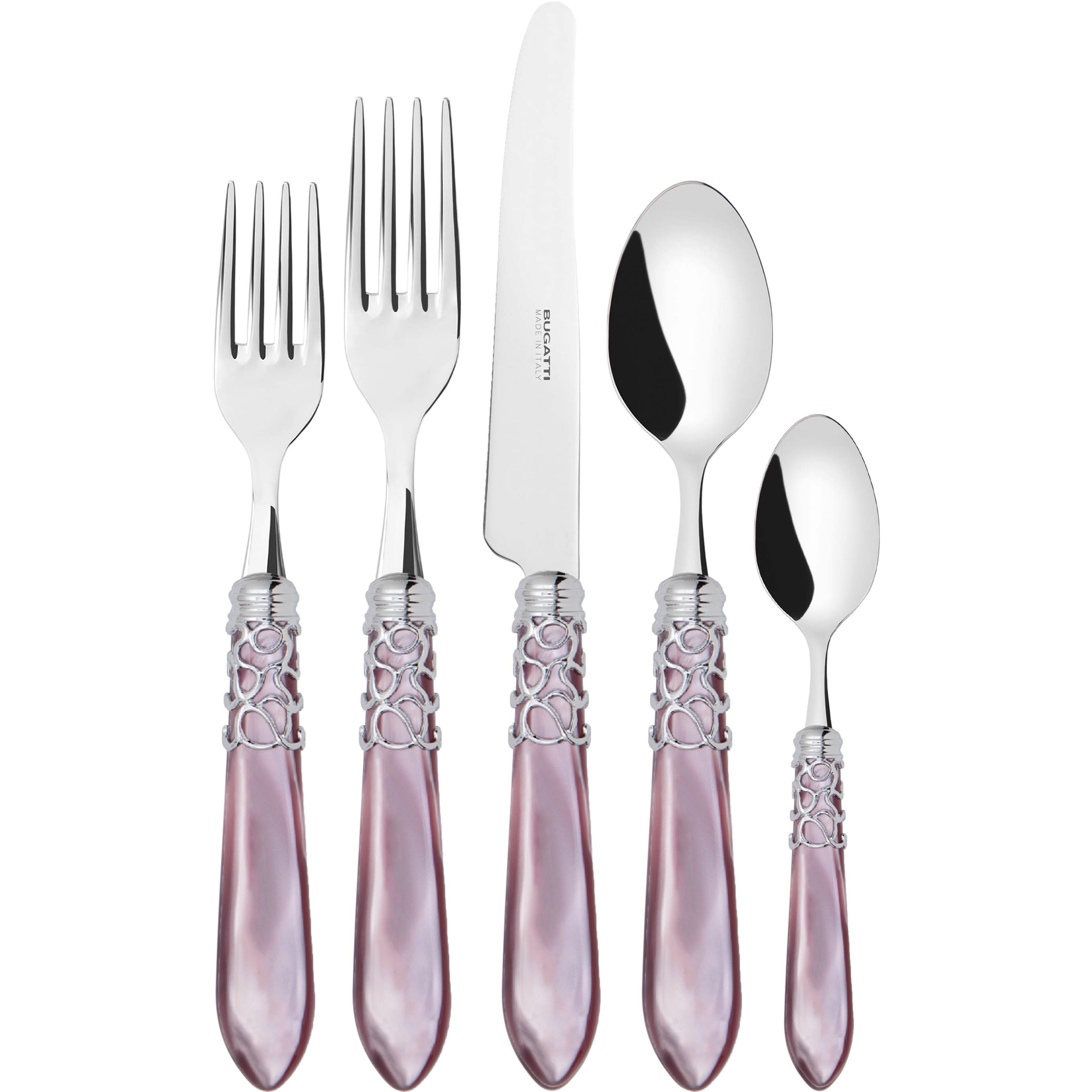 Melodia Brilliant 5 Piece Place setting - Lilac
