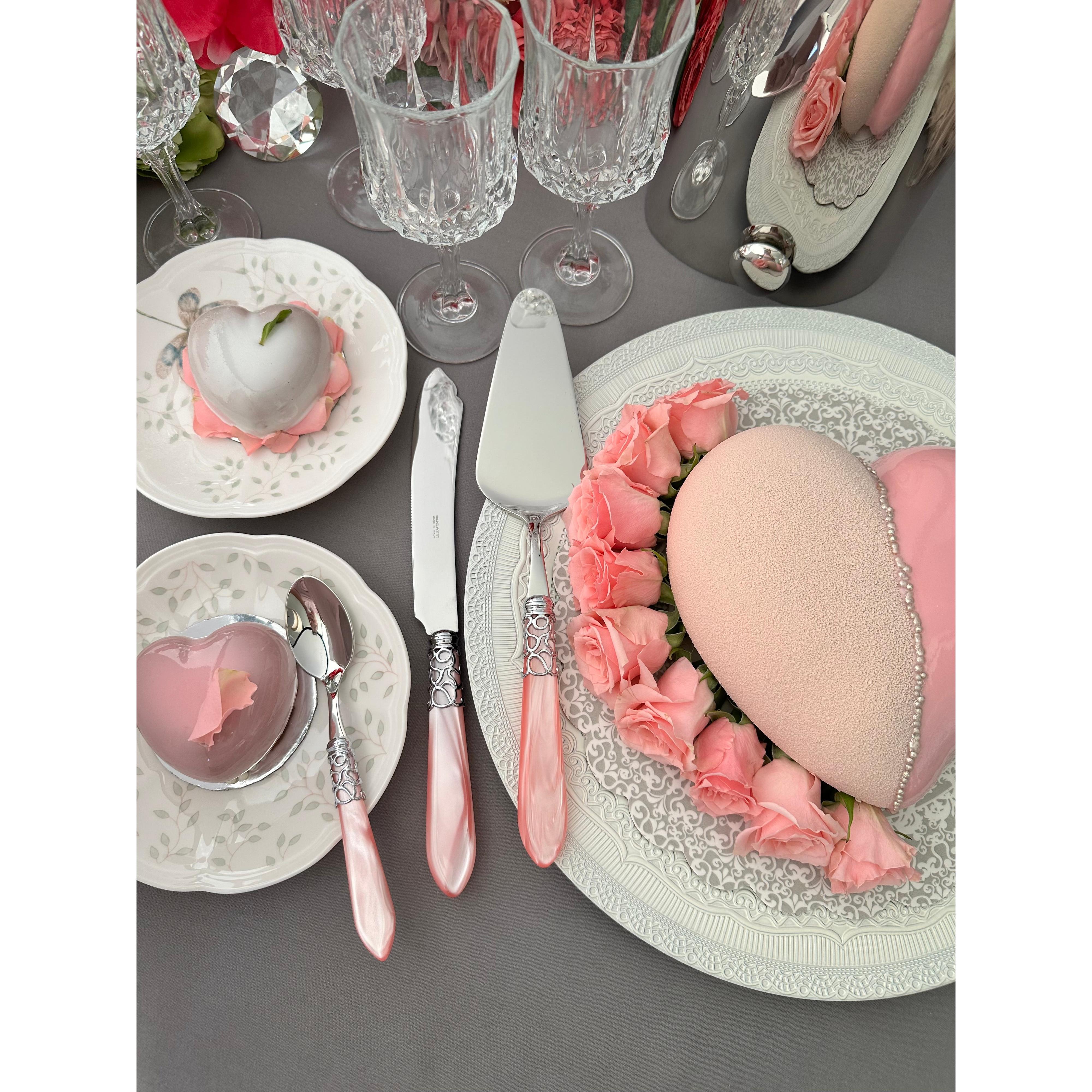 Melodia Brilliant 5 piece place setting - Pink