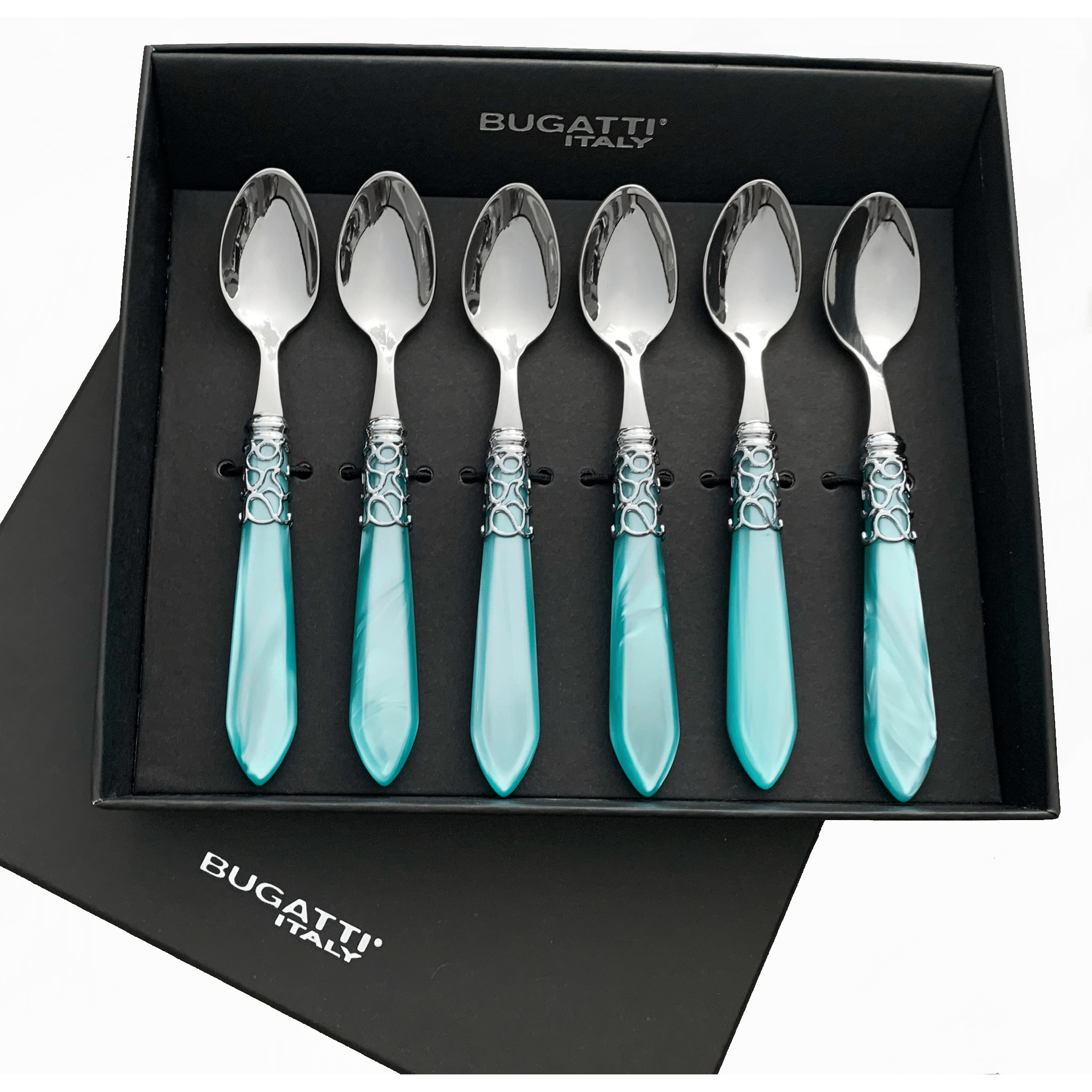 Melodia Mocha Spoons Set aqua-Casa Bugatti USA