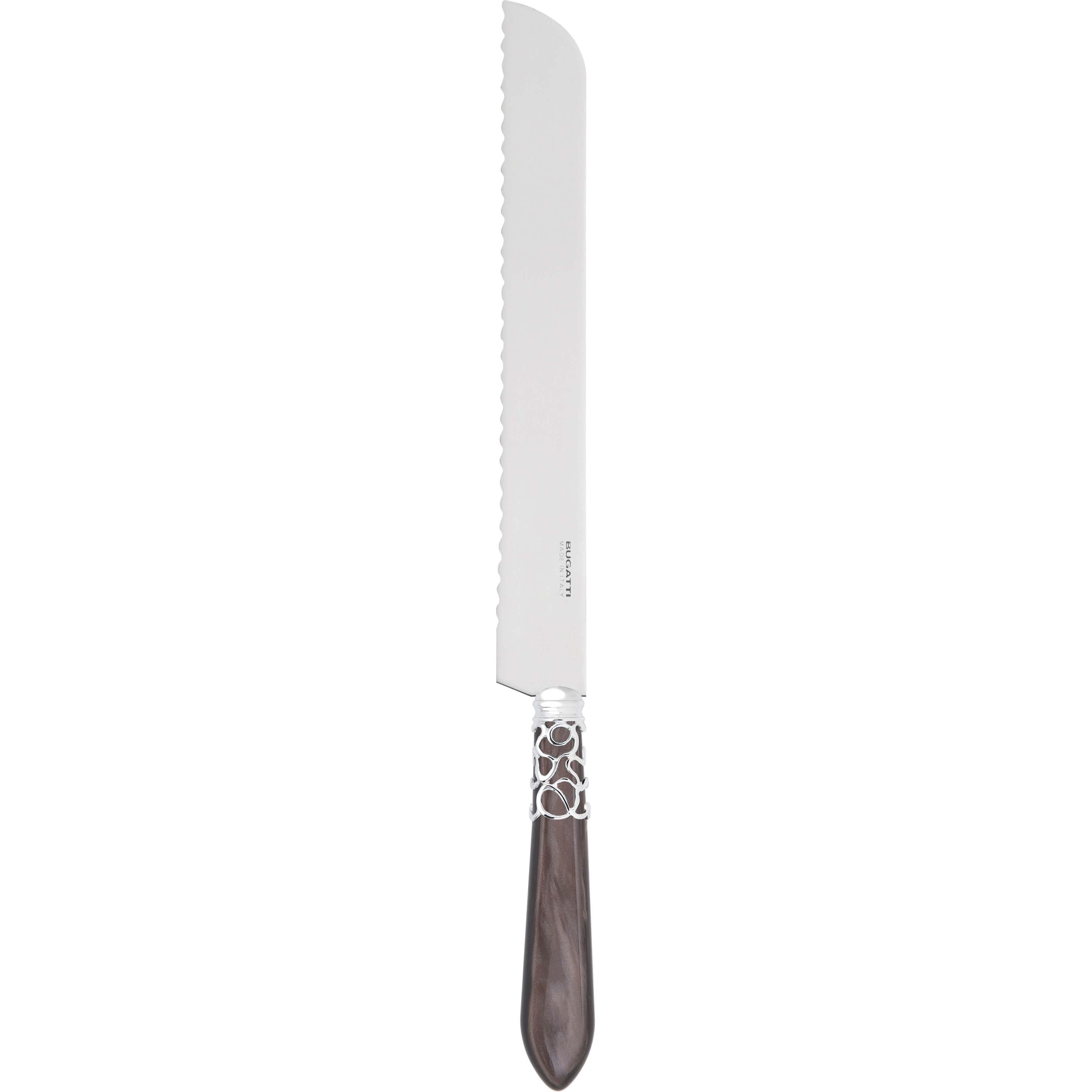 Melodia Brilliant Bread Knife - chocolate