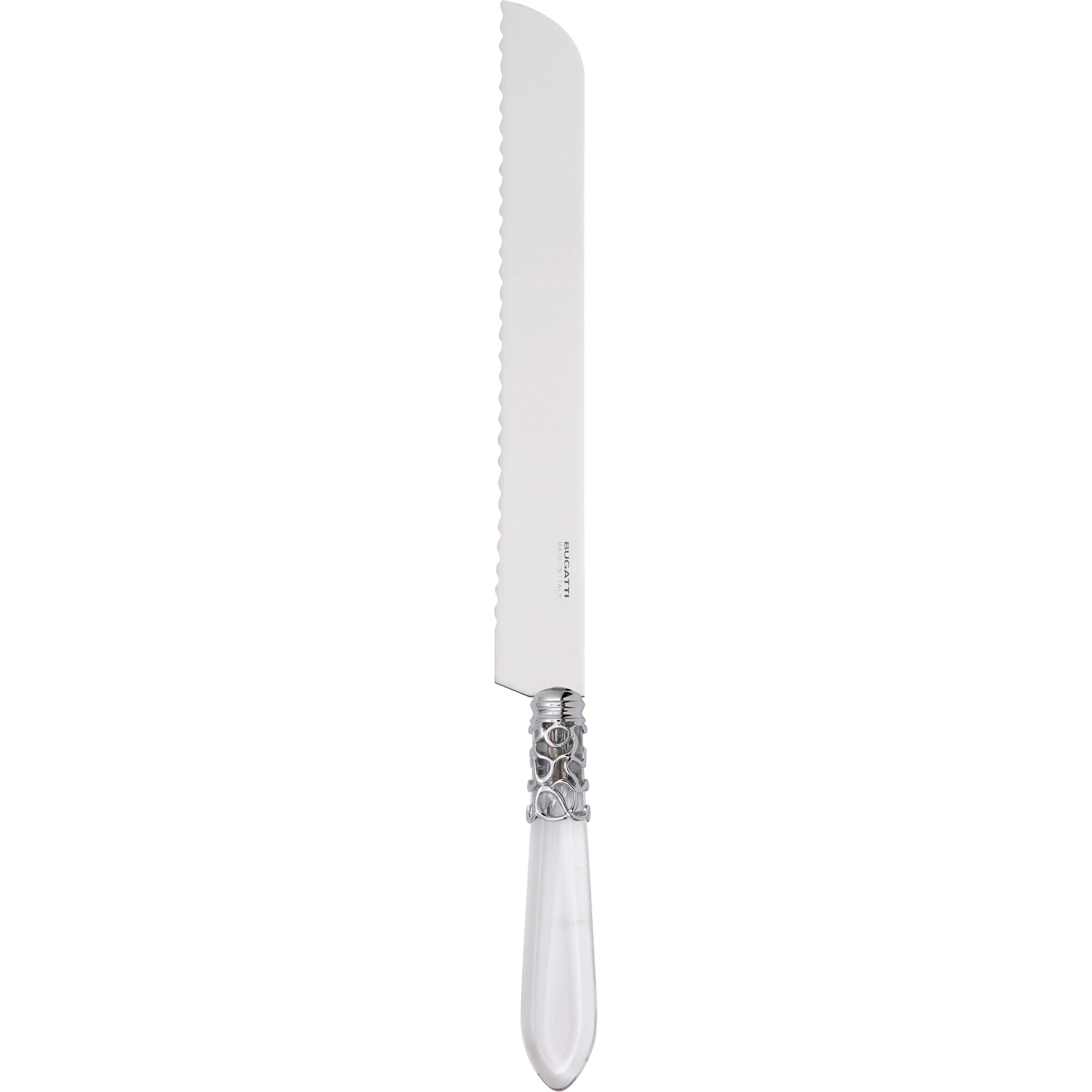 Melodia Brilliant Bread Knife - Clear-Casa Bugatti USA