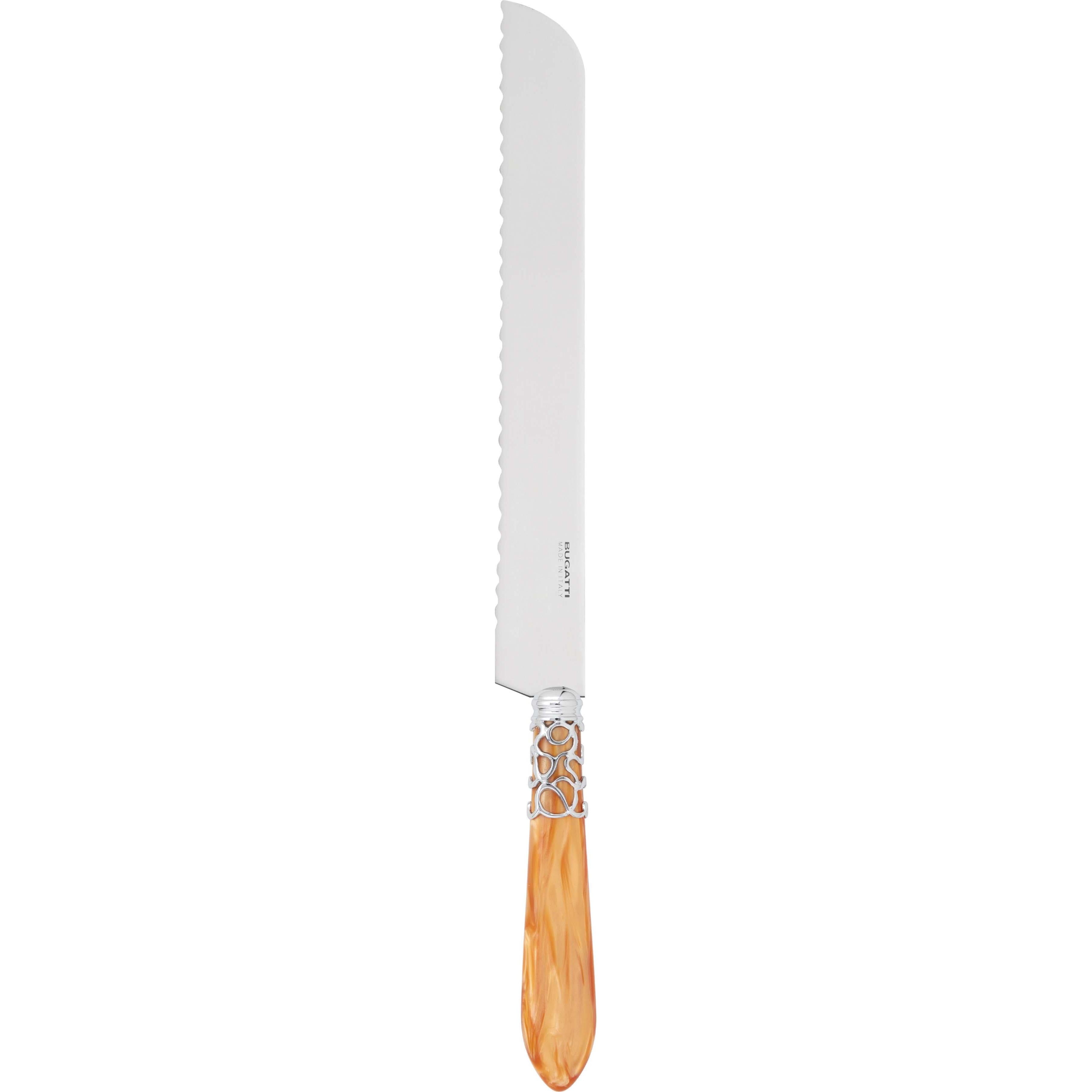 Melodia Brilliant Bread Knife - tangerine
