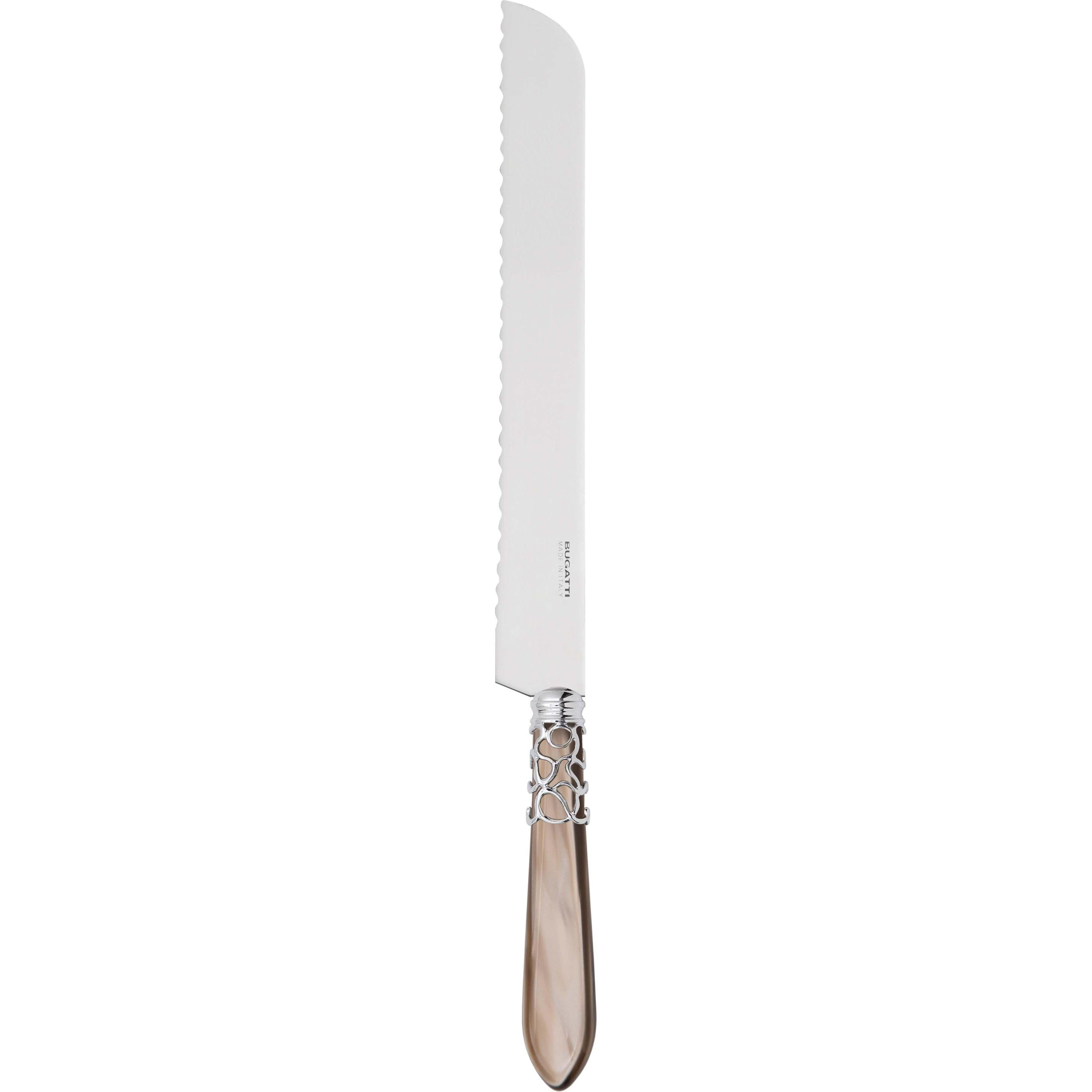 Melodia Brilliant Bread Knife - taupe