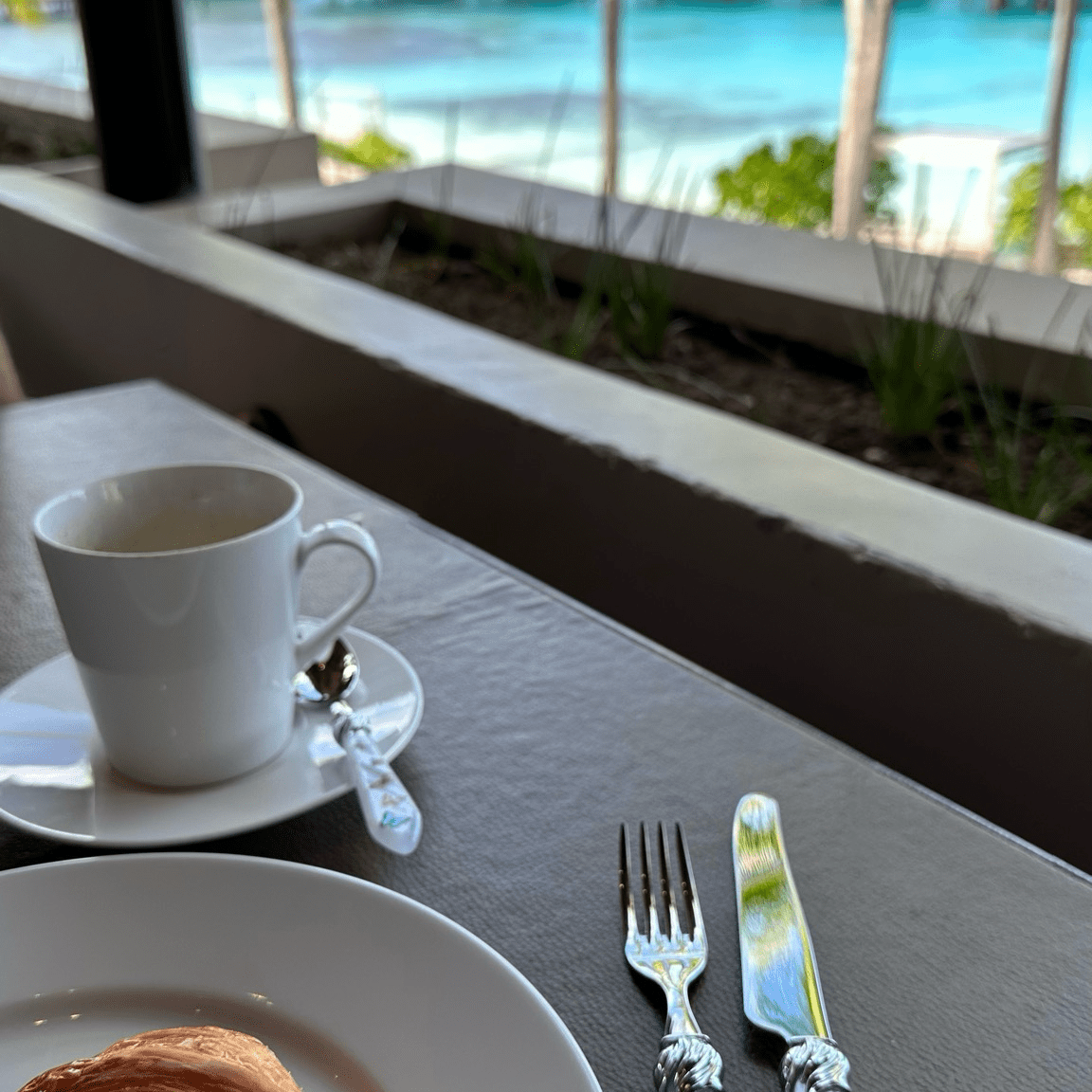 Melodia Butterflies Rice Casserole Serving Spoon - WHITE-Casa Bugatti USA