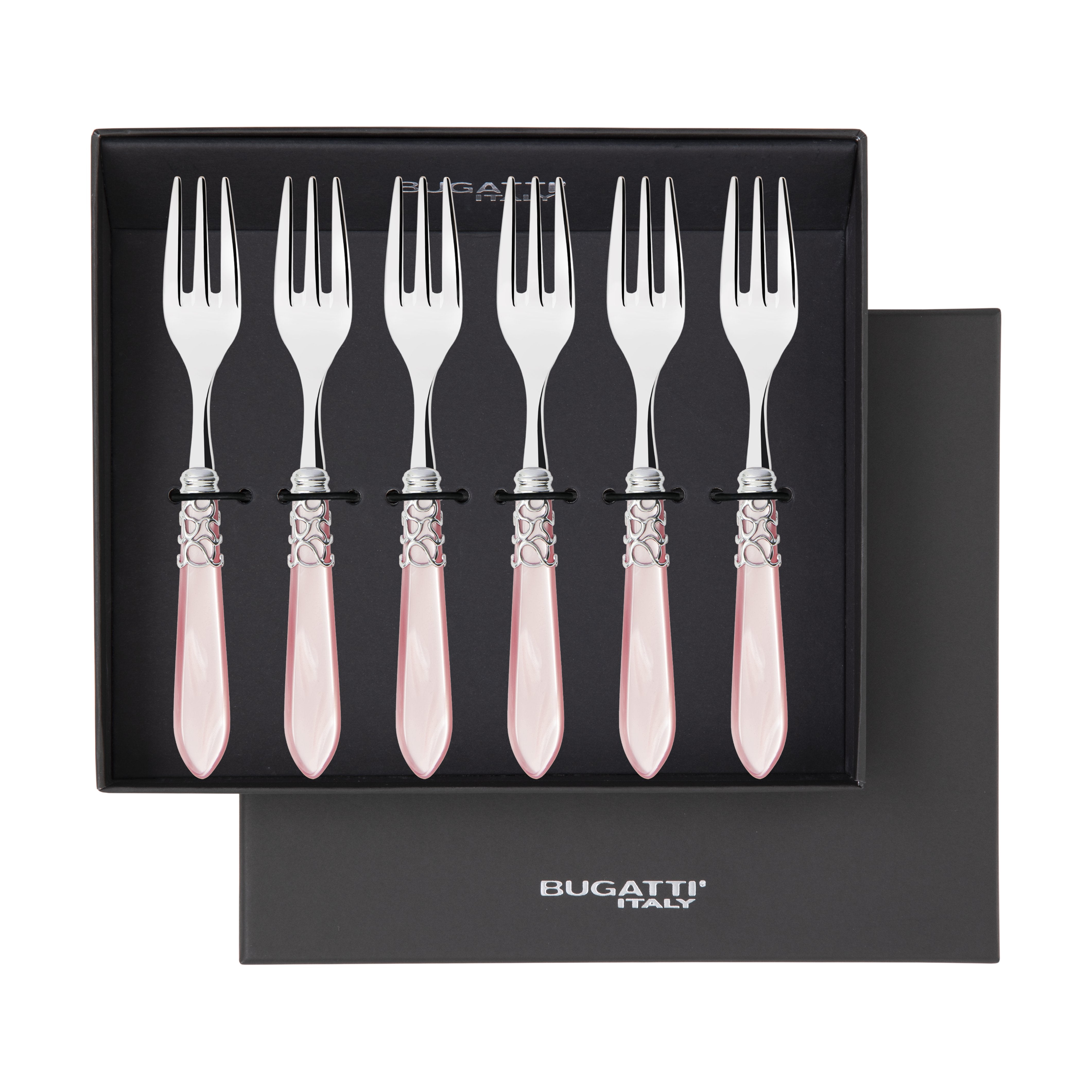 Melodia Brilliant Cake / Cocktail Forks Set - pink