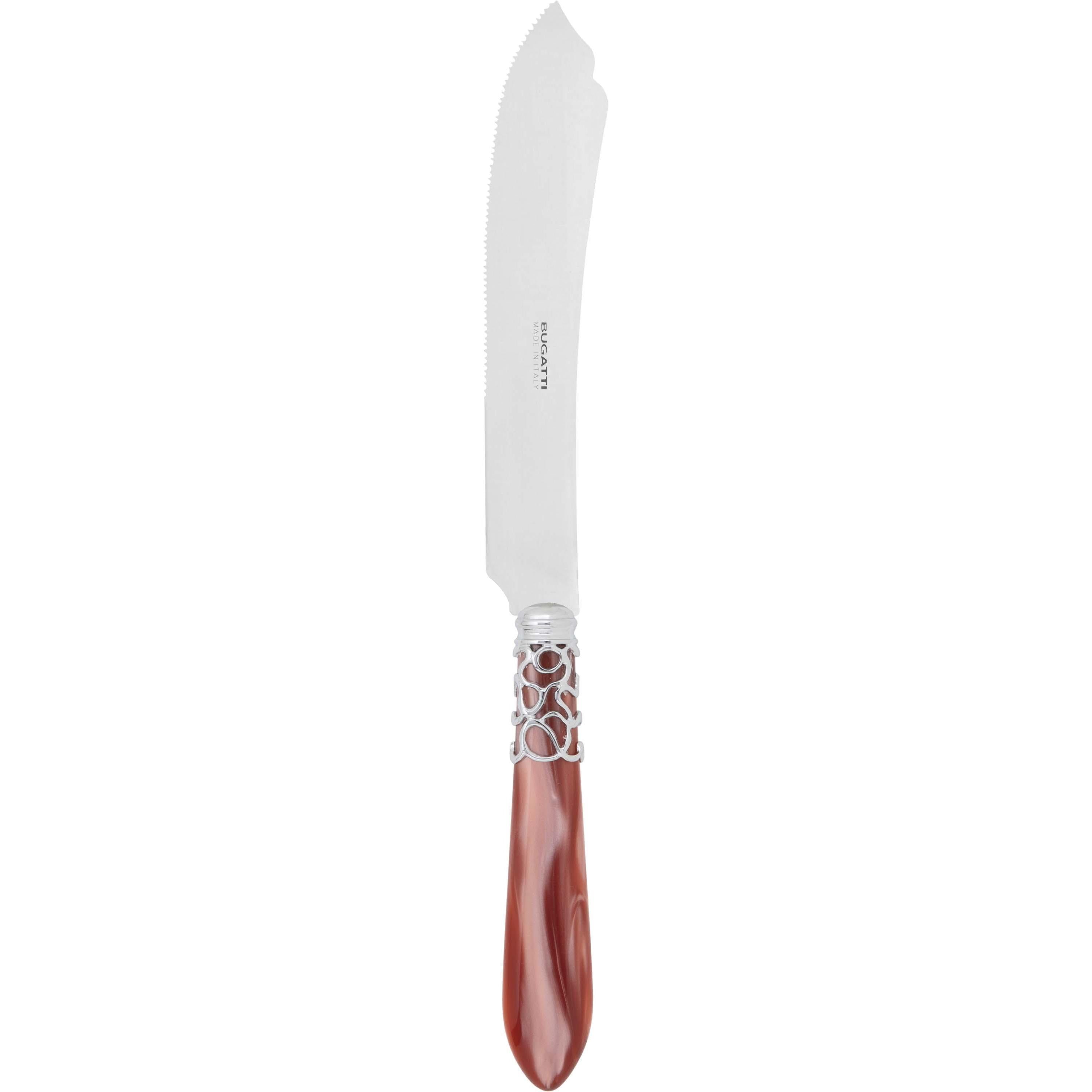 Melodia Brilliant Cake Knife 28 cm (11.02 inch) - rust