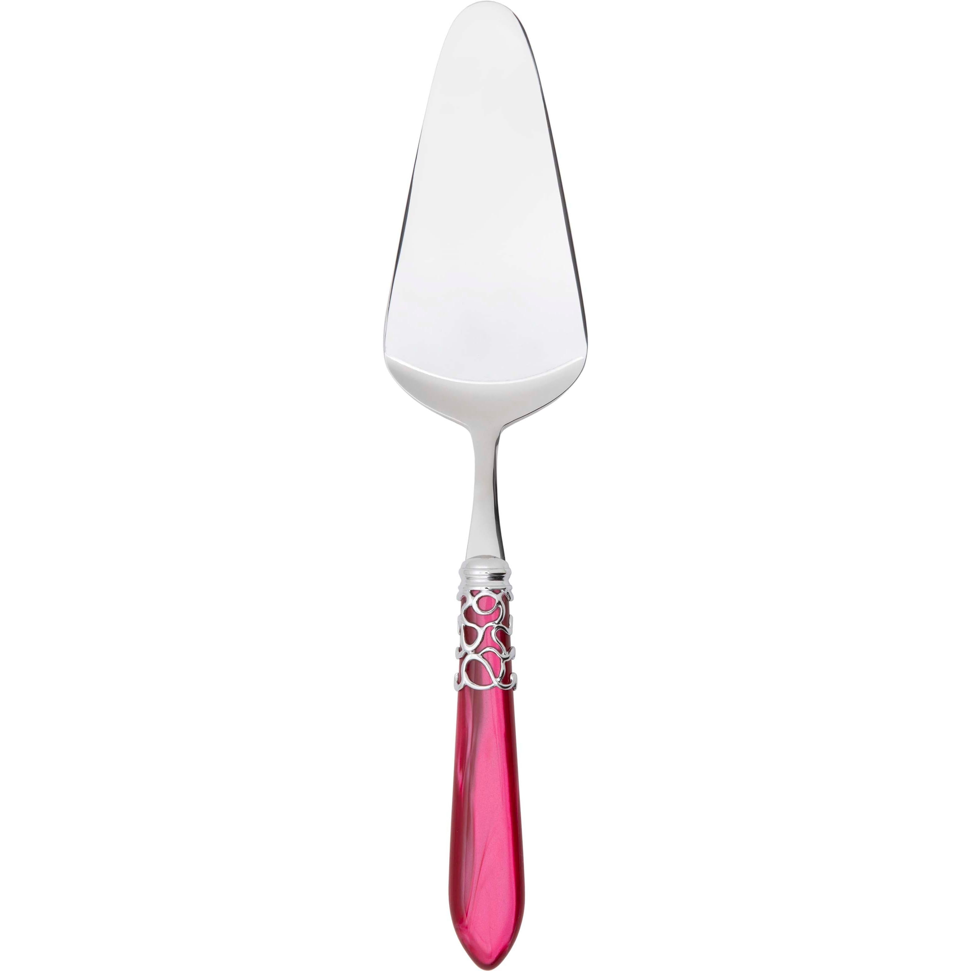 Melodia Brilliant Cake Server - raspberry