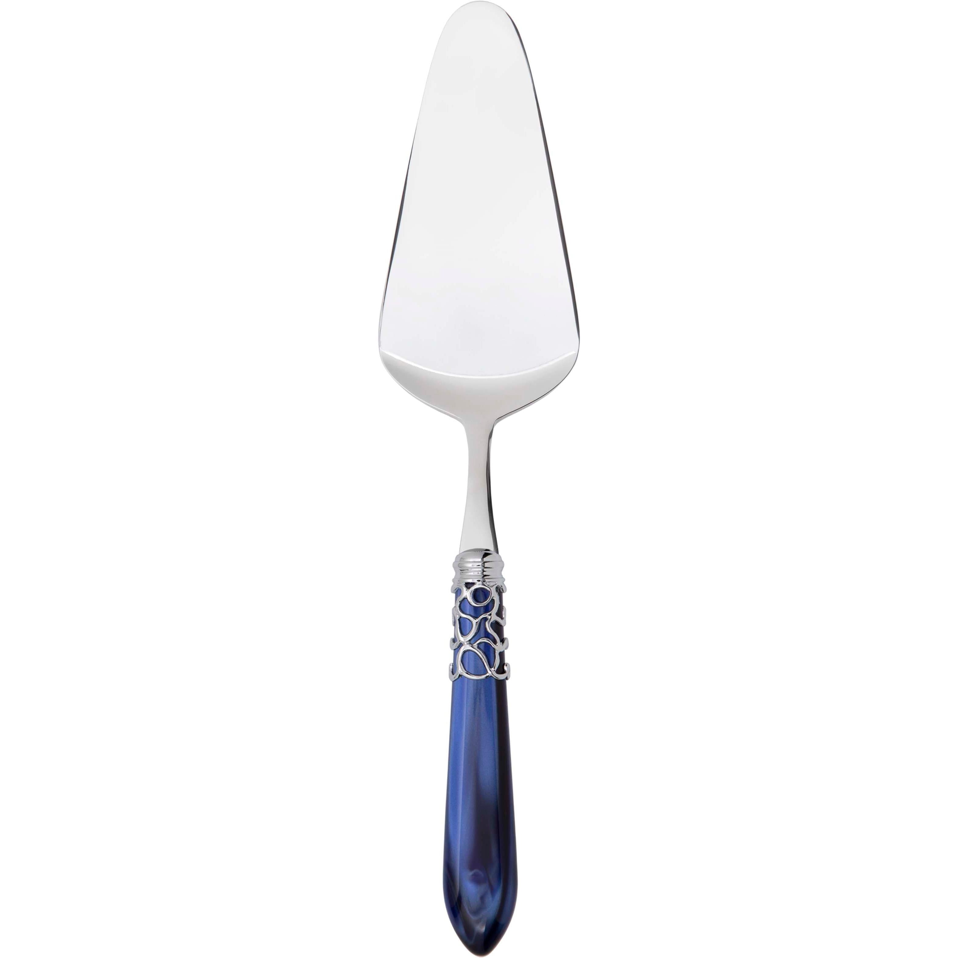 Melodia Brilliant Cake Server Rounded - royal blue-Casa Bugatti USA