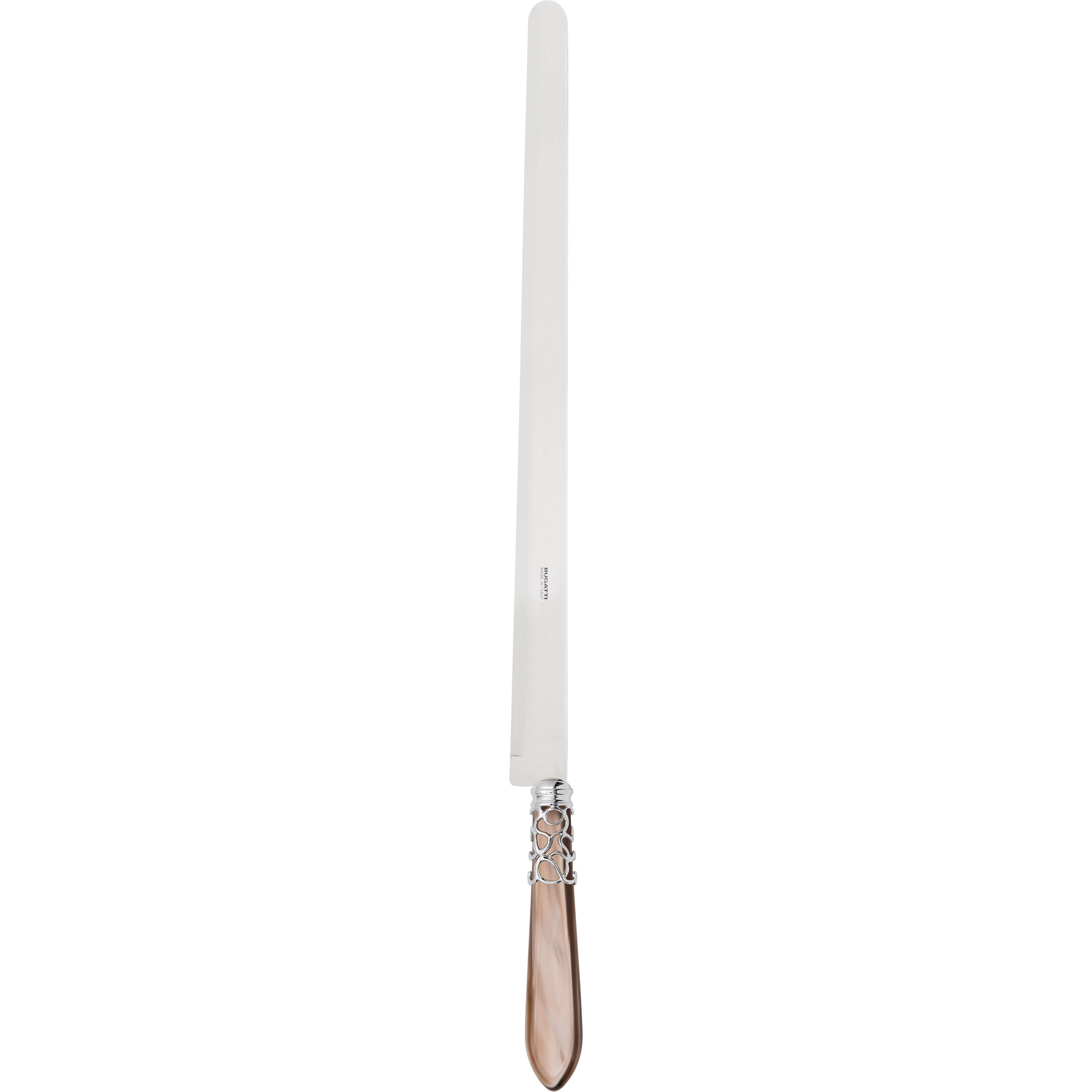 Melodia Brilliant Ham Knife 40 cm (15.75 inch) - taupe-Casa Bugatti USA