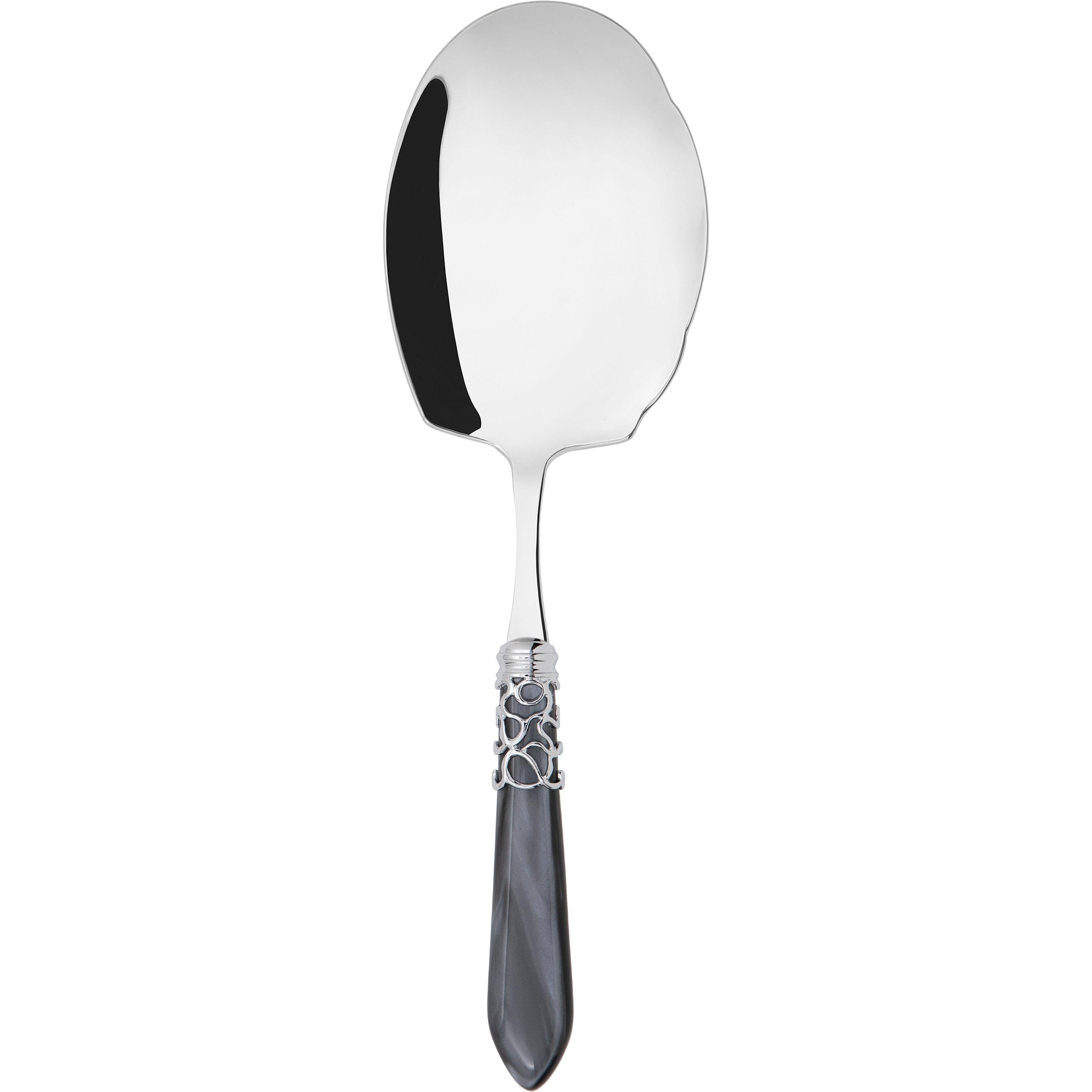Melodia Brilliant Kebab Serving Spoon - charcoal