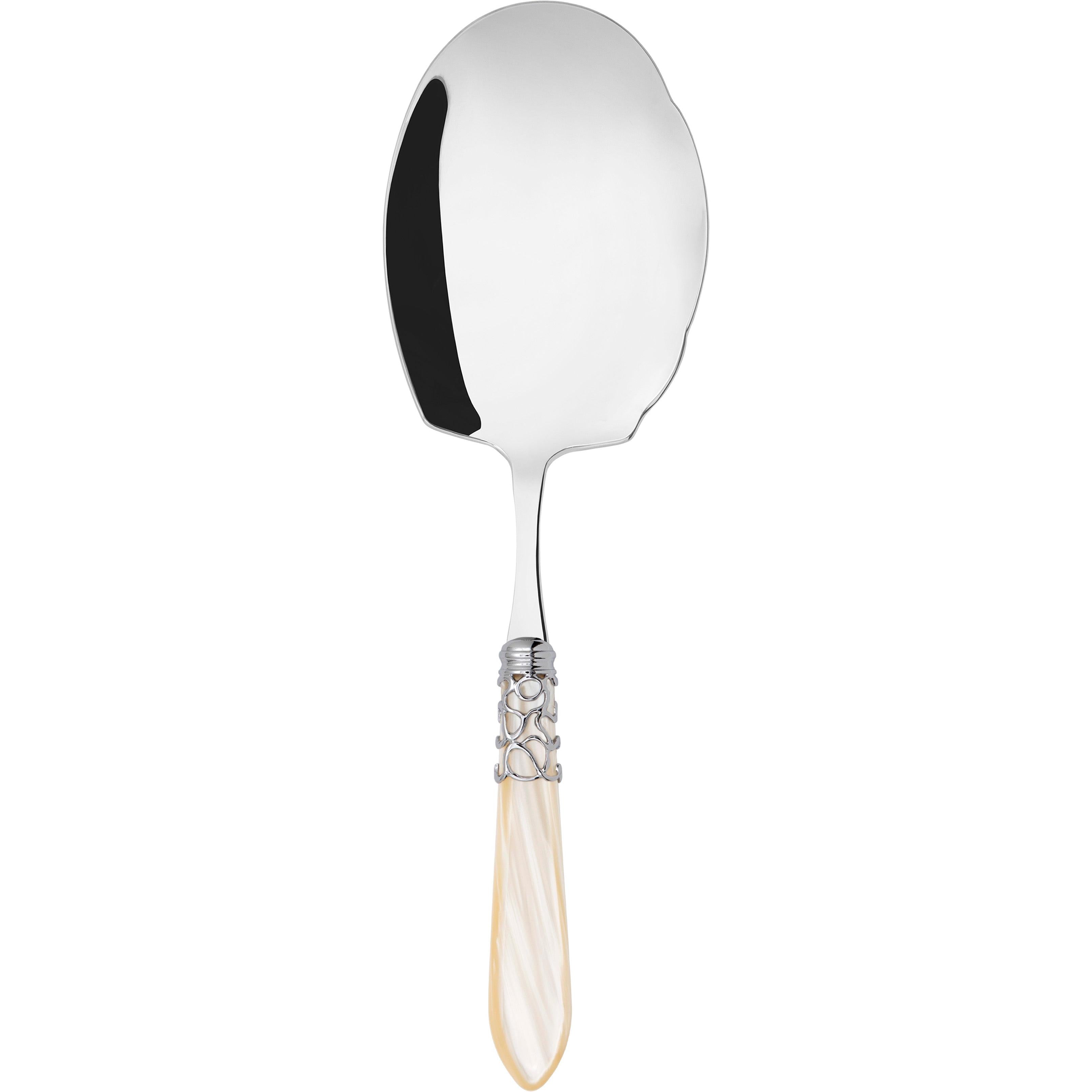 Melodia Brilliant Kebab Serving Spoon - Ivory
