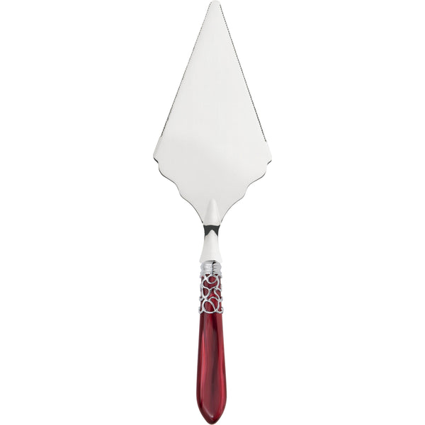 Melodia Brilliant Large Cake Server Serrated - Burgundy