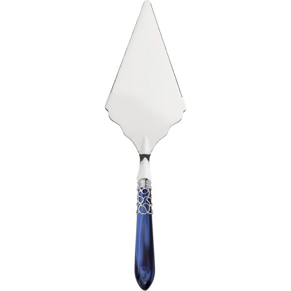 Melodia Brilliant Large Cake Server Serrated royal blue
