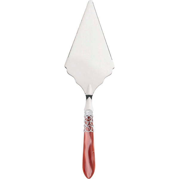 Melodia Brilliant Large Cake Server Serrated - Rust