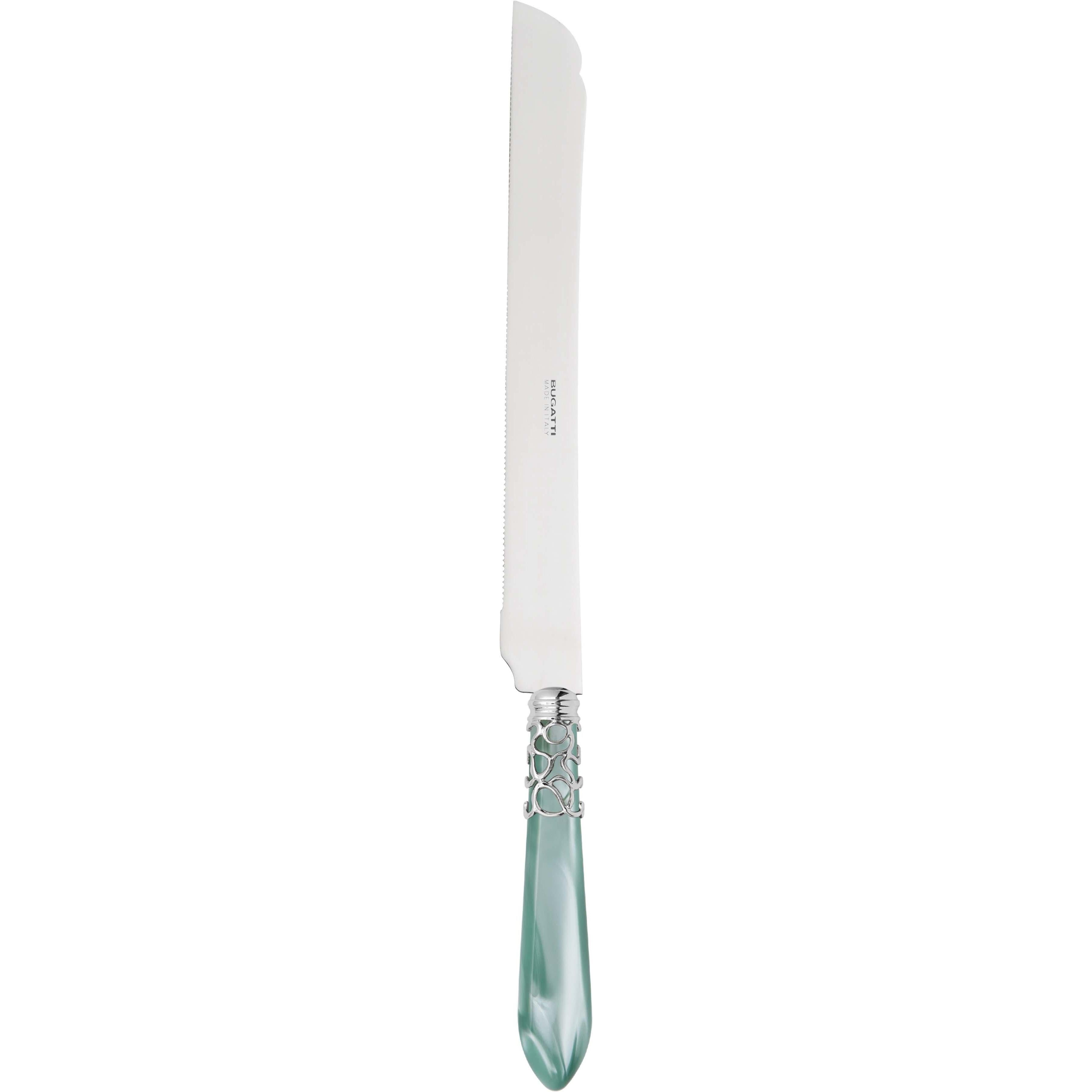 Melodia Brilliant Long Cake Knife 32 cm (12.60 inch) - aqua