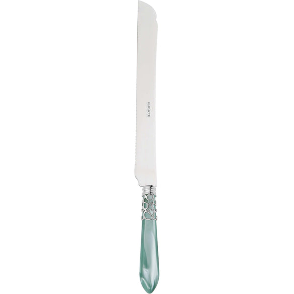 Melodia Brilliant Long Cake Knife 32 cm (12.60 inch) - Aqua